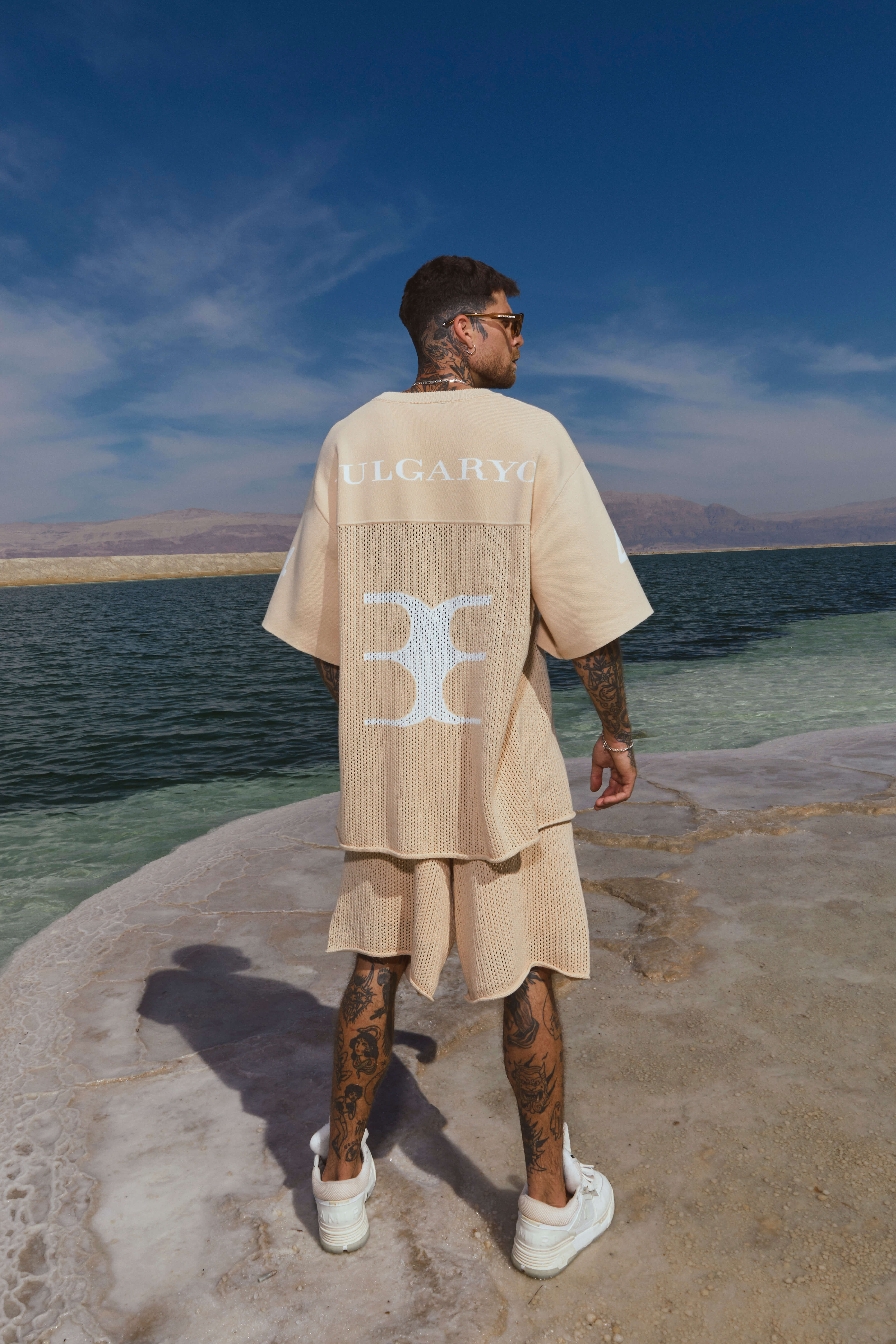 KNITTED SUMMER SET CREAM