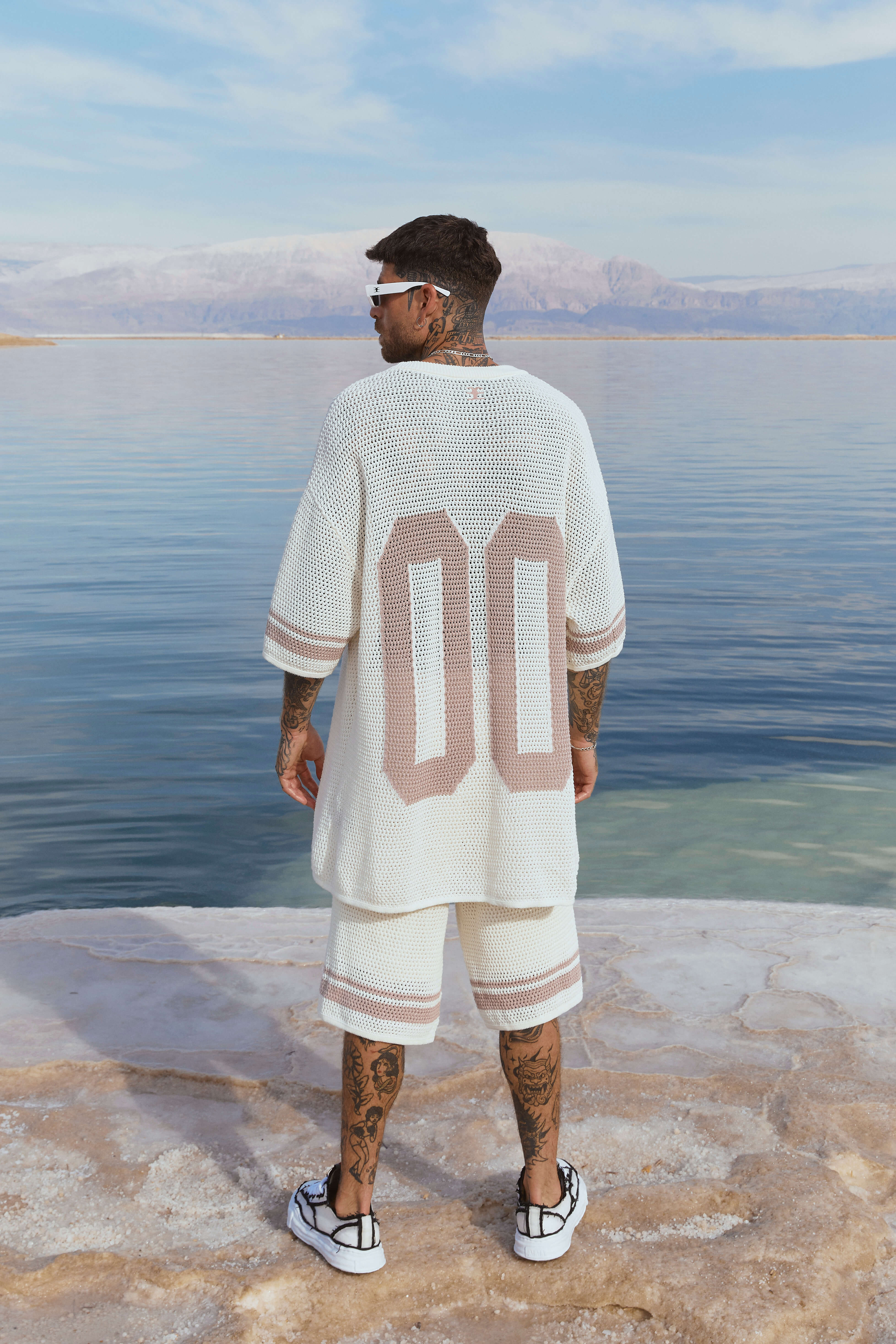 URBAN KNITTED SUMMER SET - CREAM