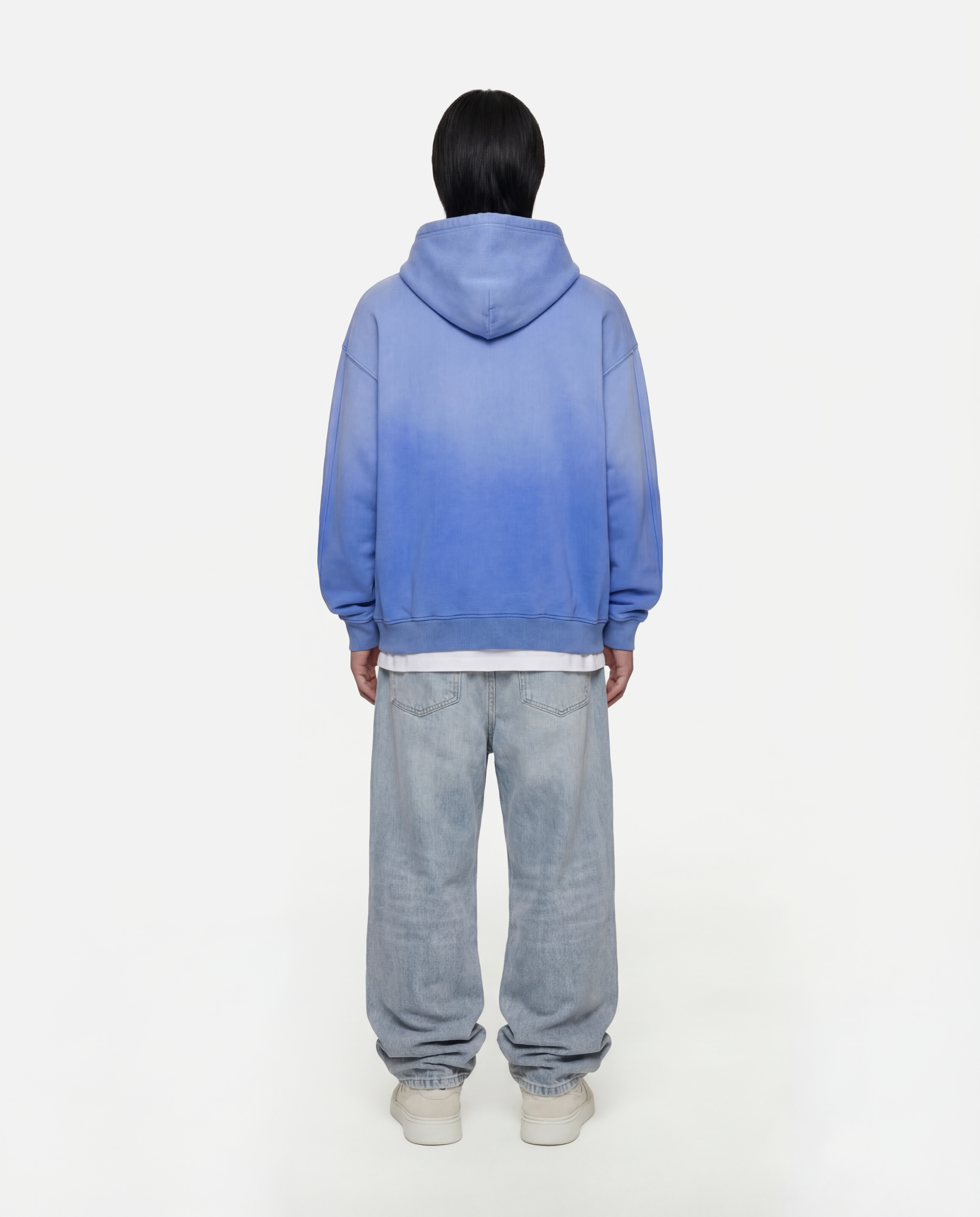 SCRIPT SYMBOL HOODIE BLUE