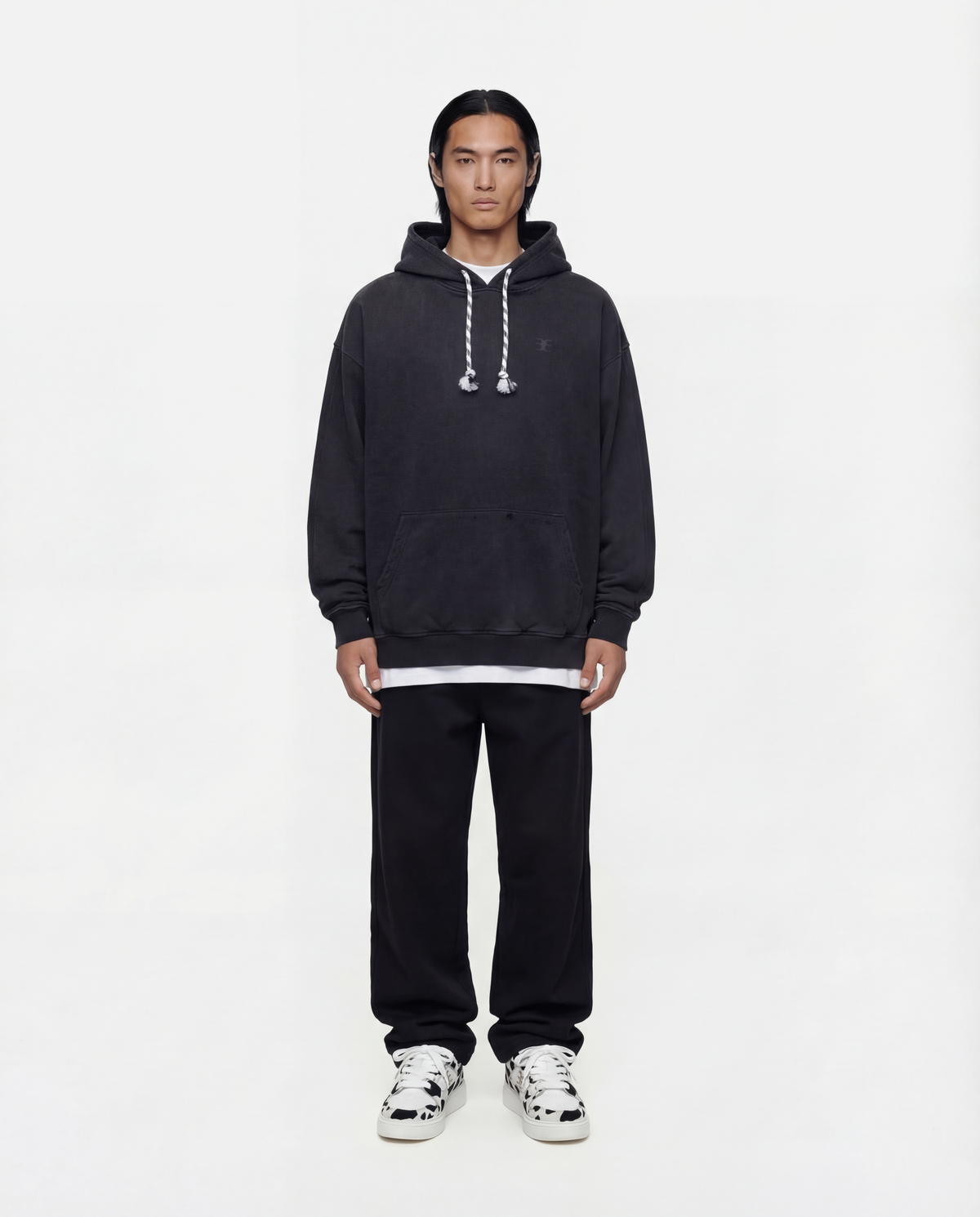 SCRIPT SYMBOL HOODIE BLACK