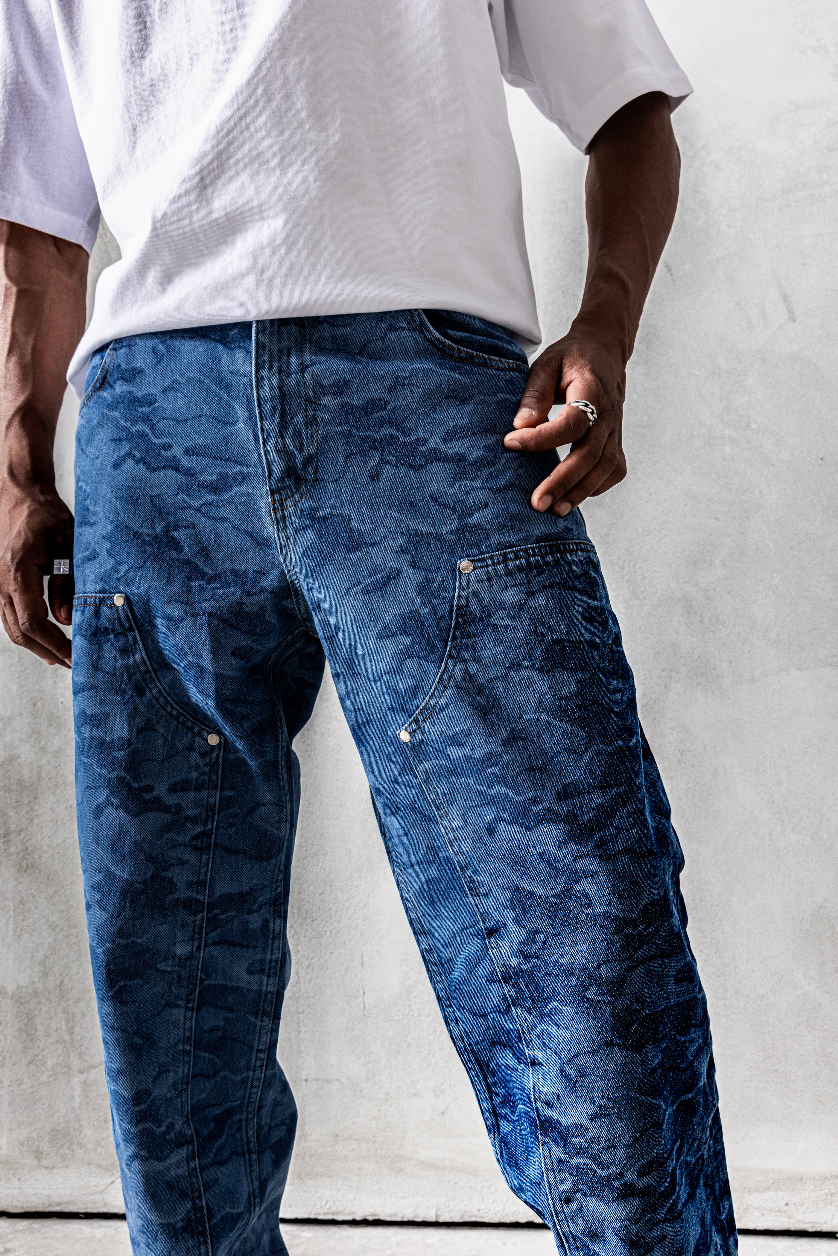DENIM JEANS - R54 BLUE