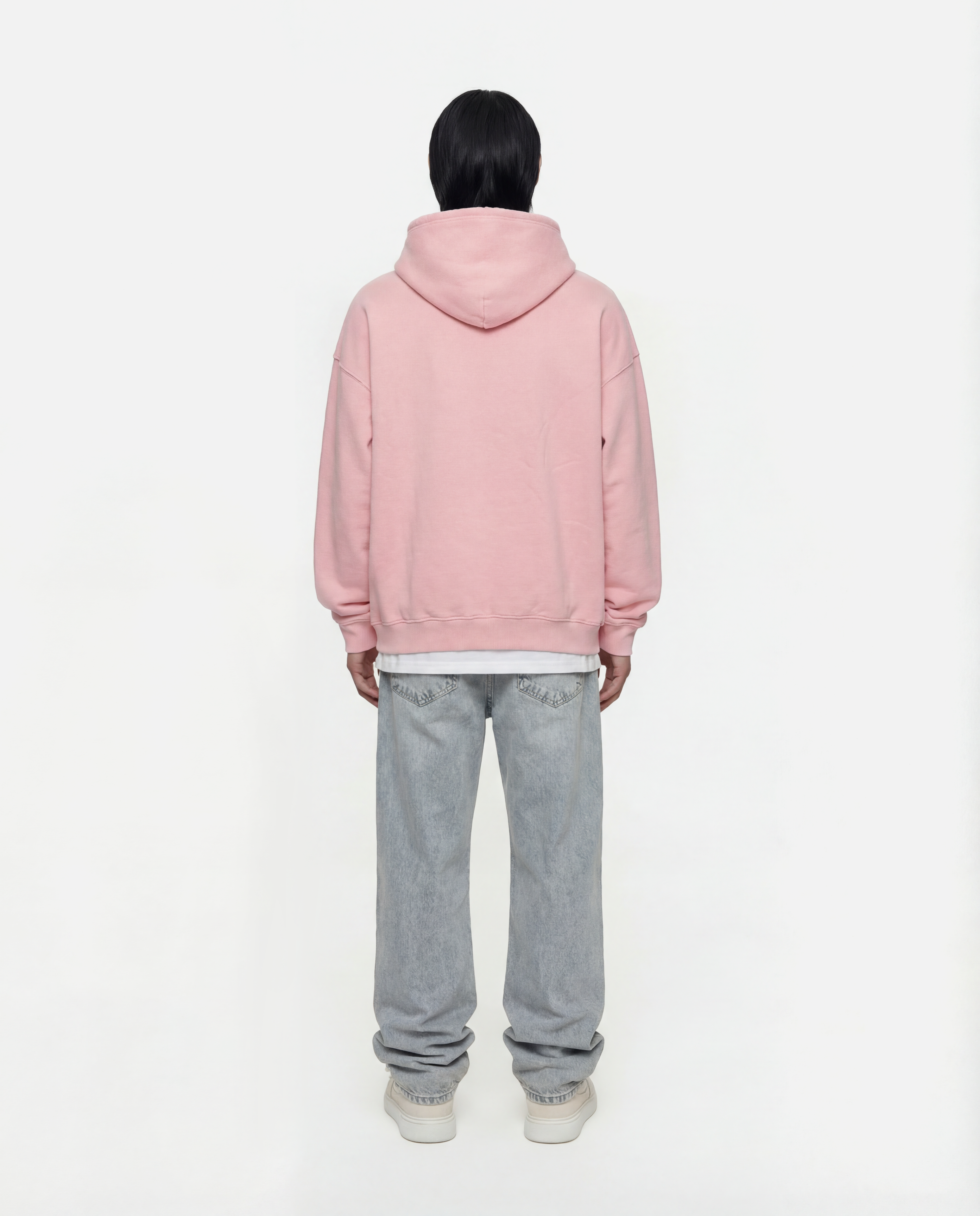 SCRIPT SYMBOL HOODIE PINK