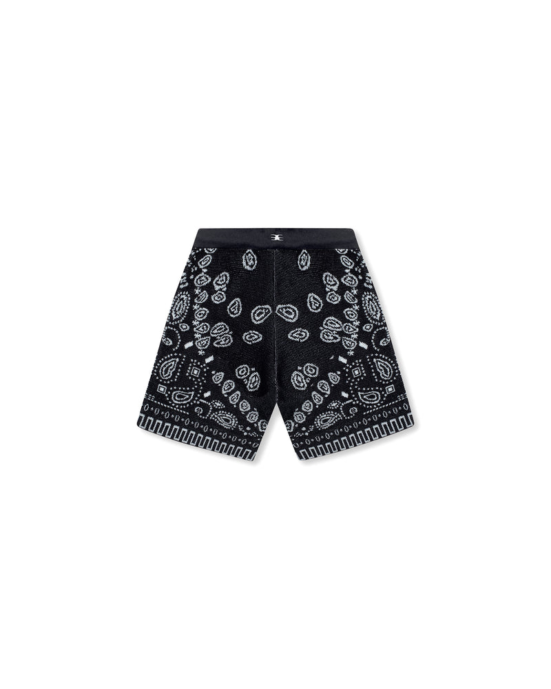 KNITTED P - B9 BLACK
