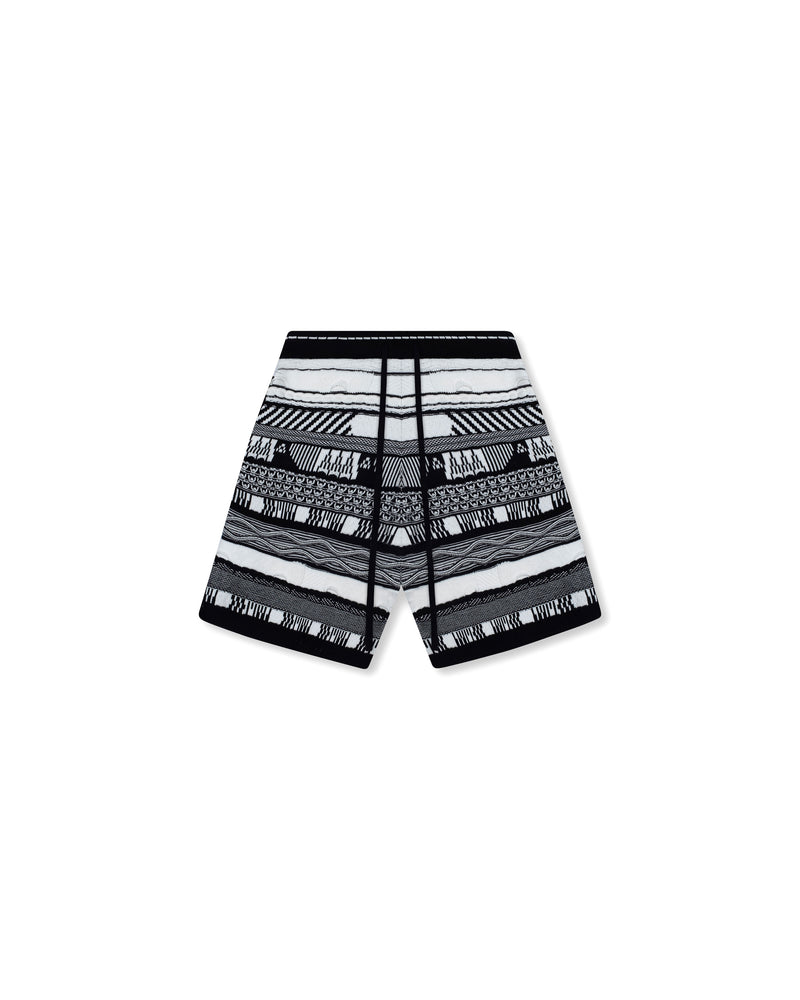 KNITTED P - B13 BLACK