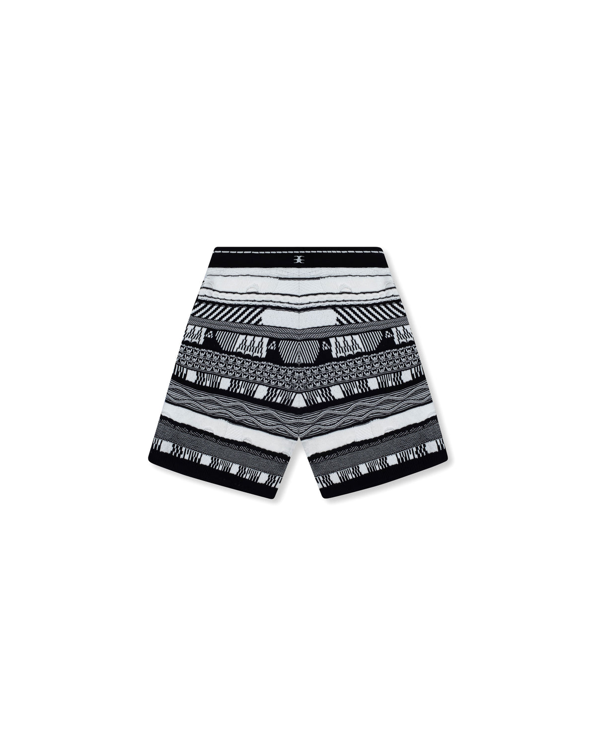 KNITTED P - B13 BLACK