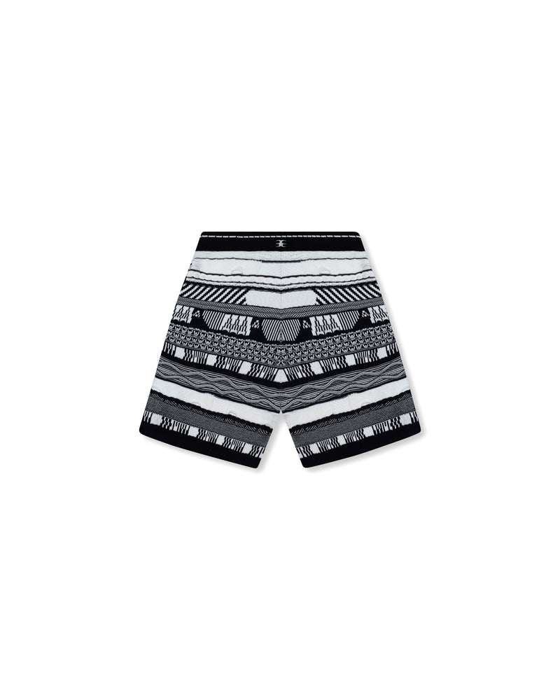 KNITTED P - B13 BLACK