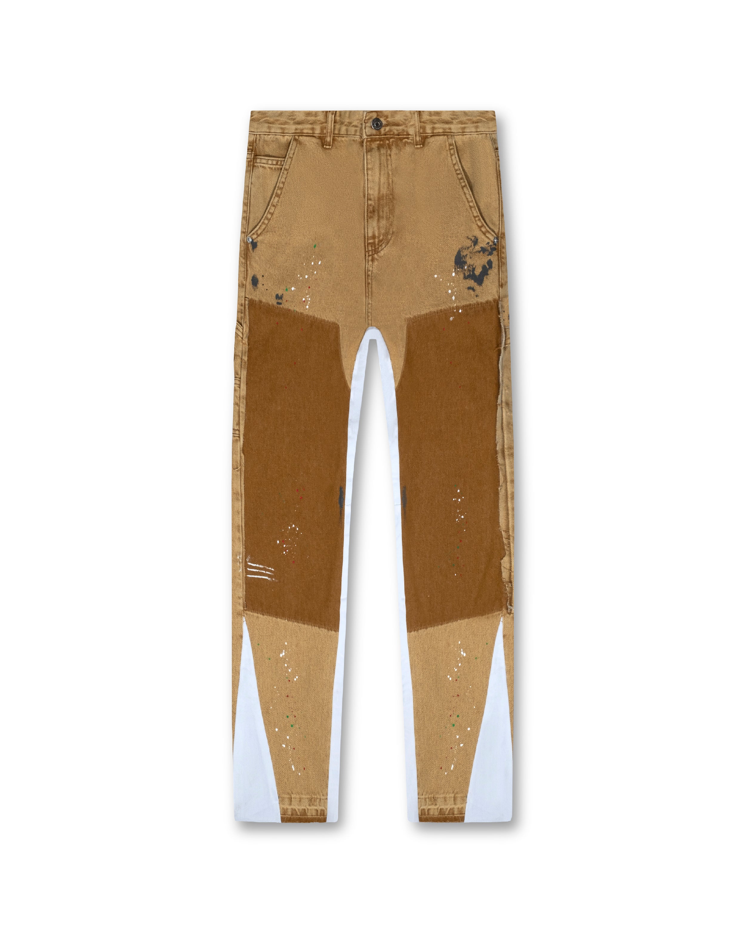 DENIM JEANS R45 CAMEL