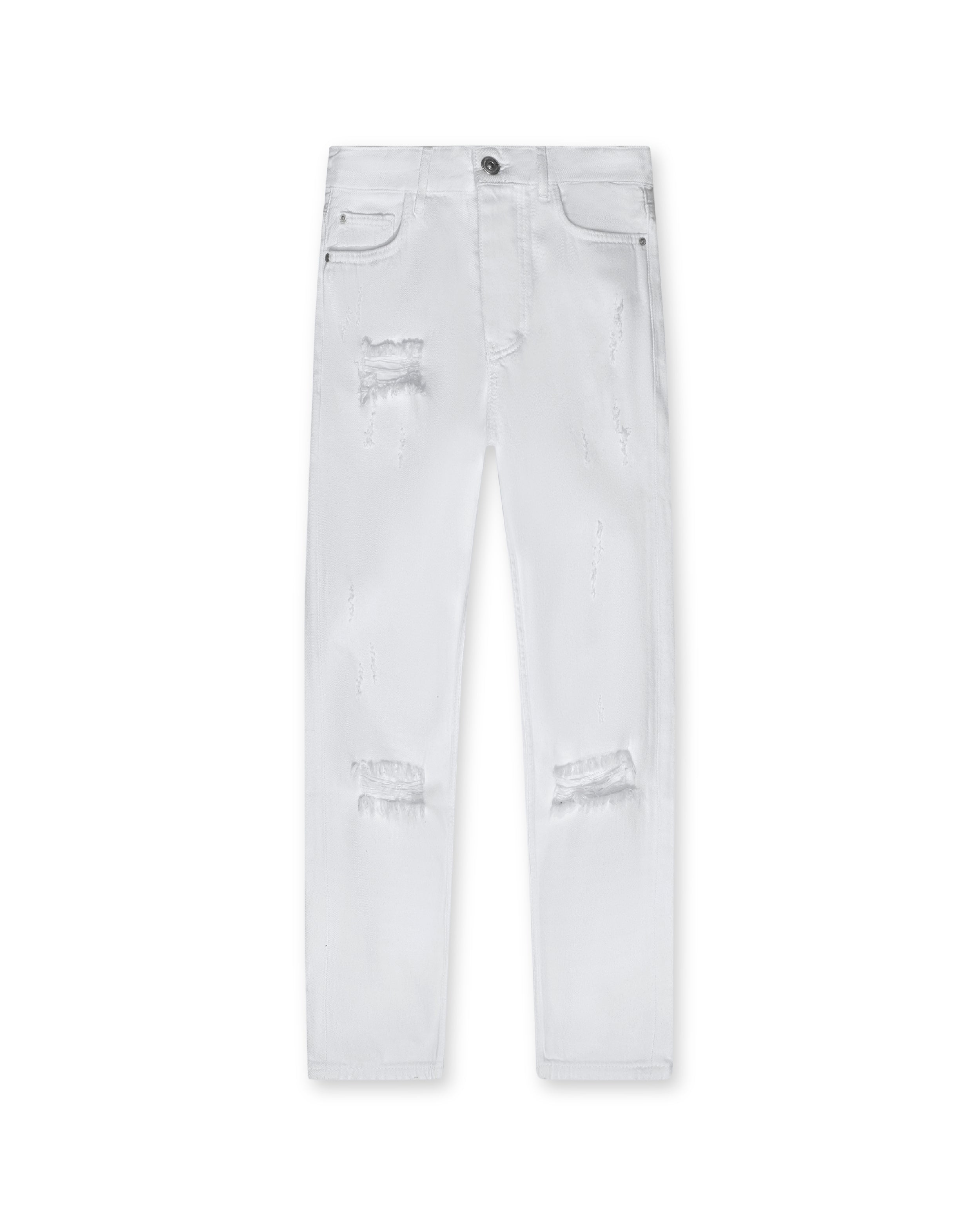 JEANS OVERSIZE-WHITE WHITE