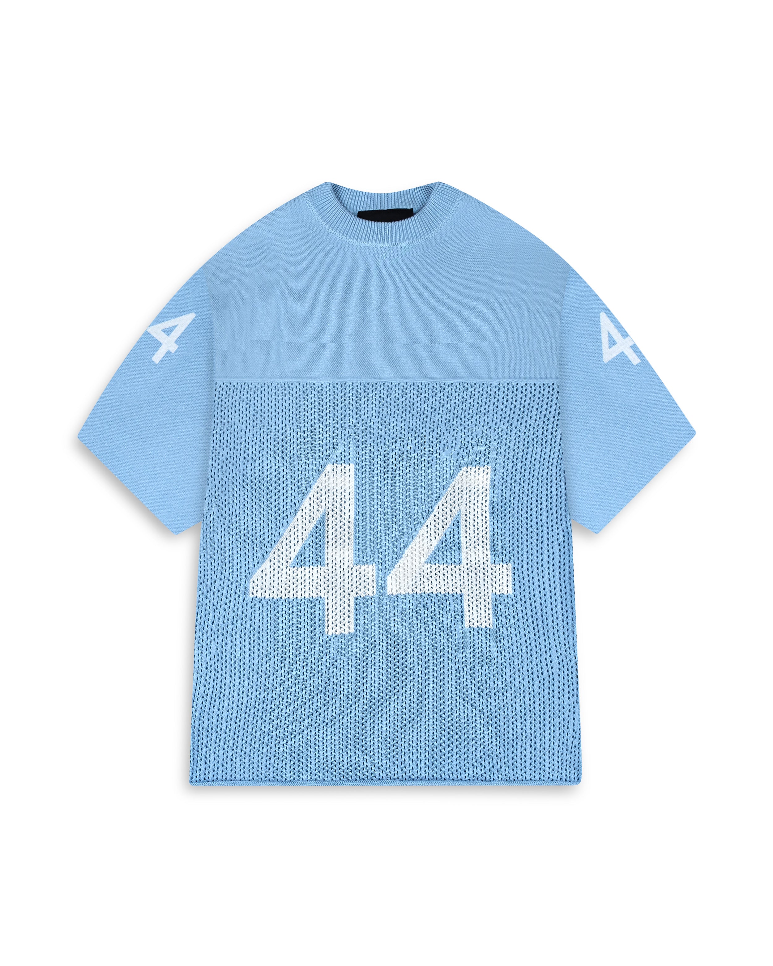 KNITTED SUMMER SET BLUE