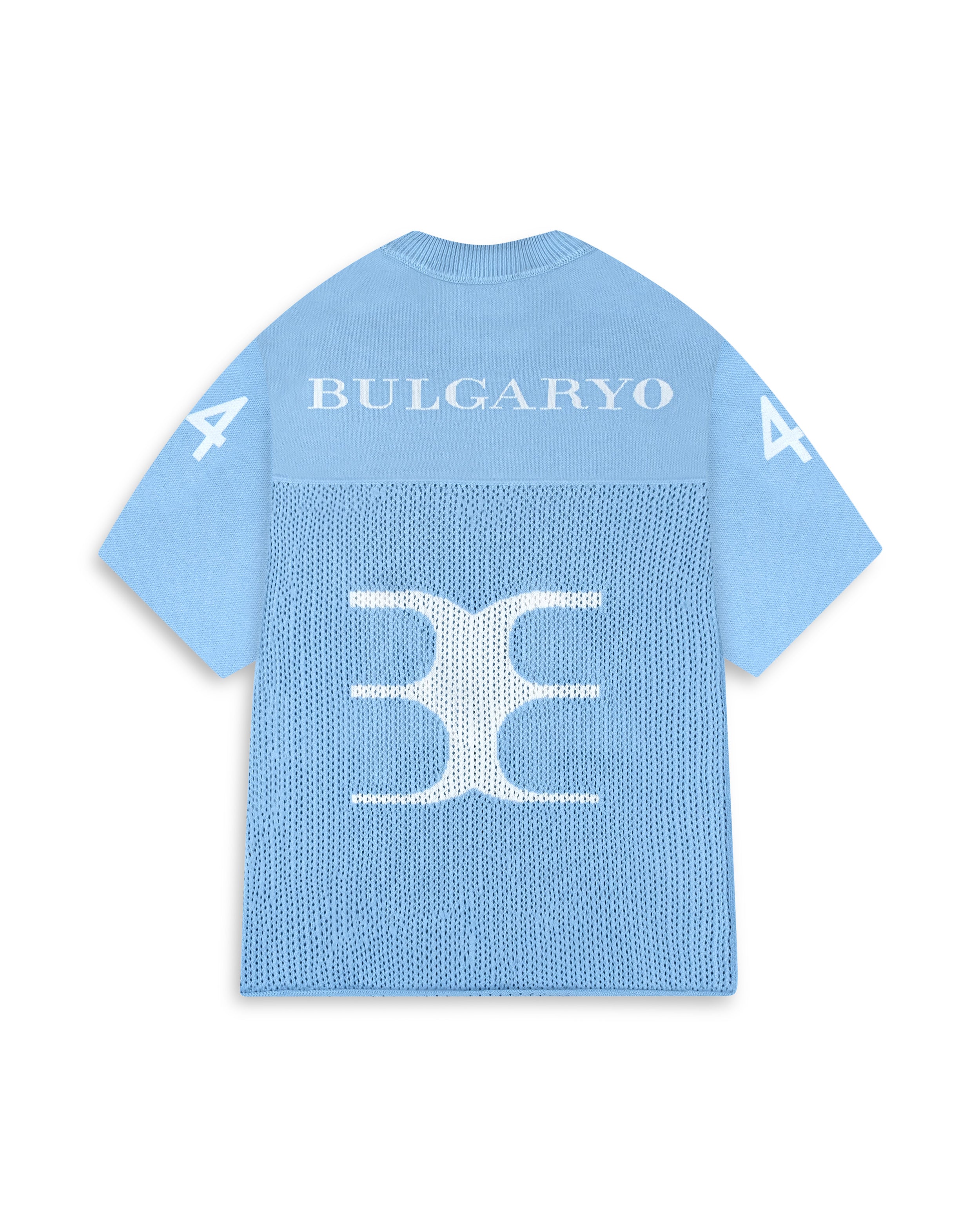 KNITTED SUMMER SET BLUE