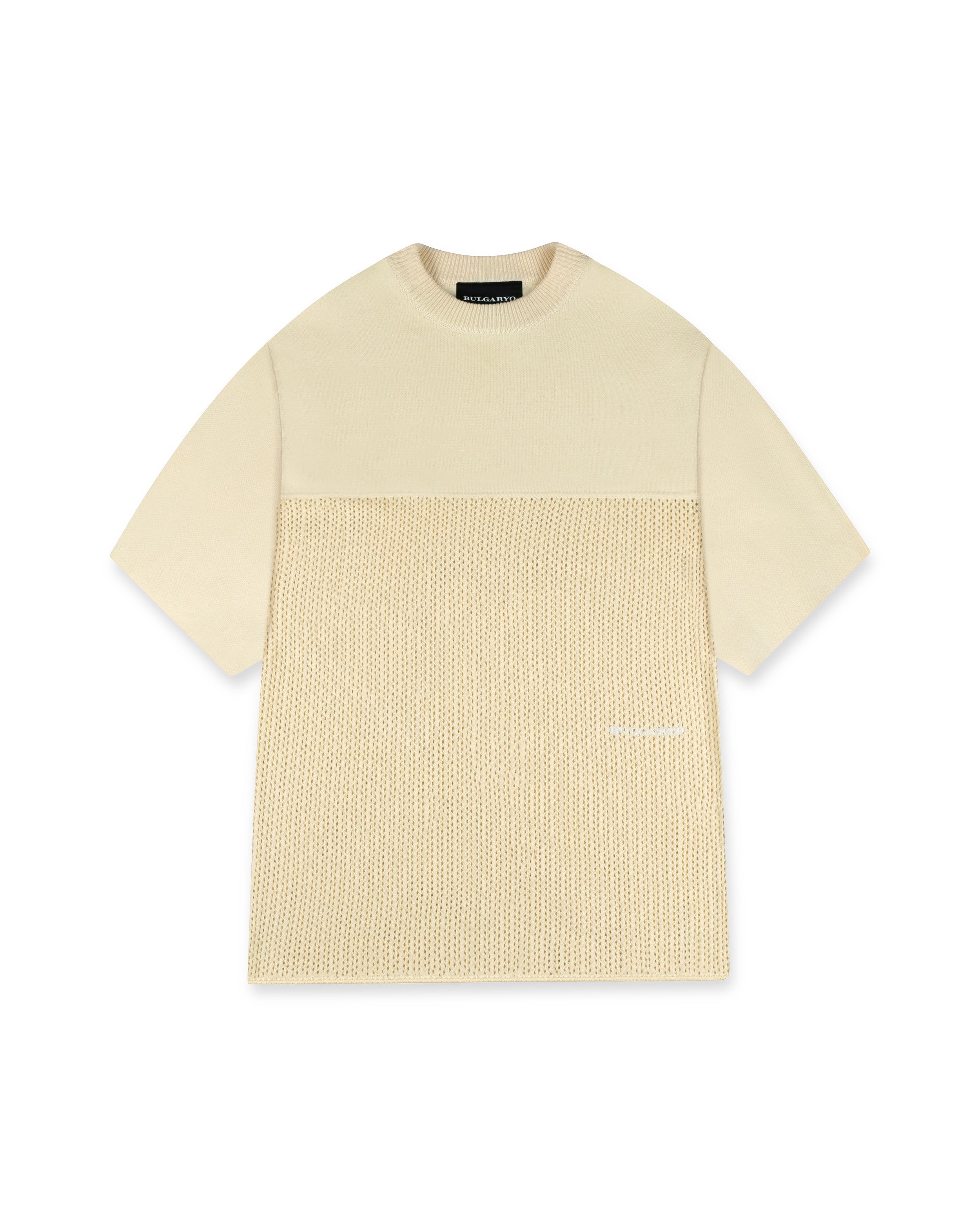KNITTED T - B2 CREAM
