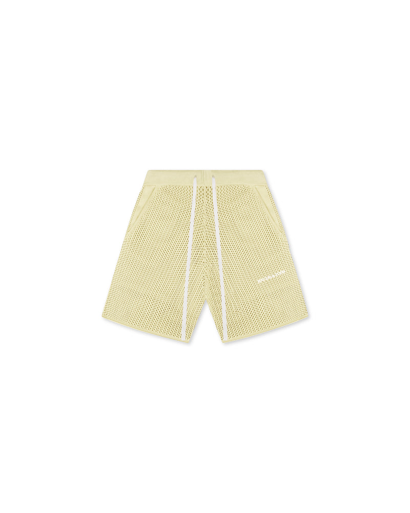 KNITTED SUMMER SET YELLOW