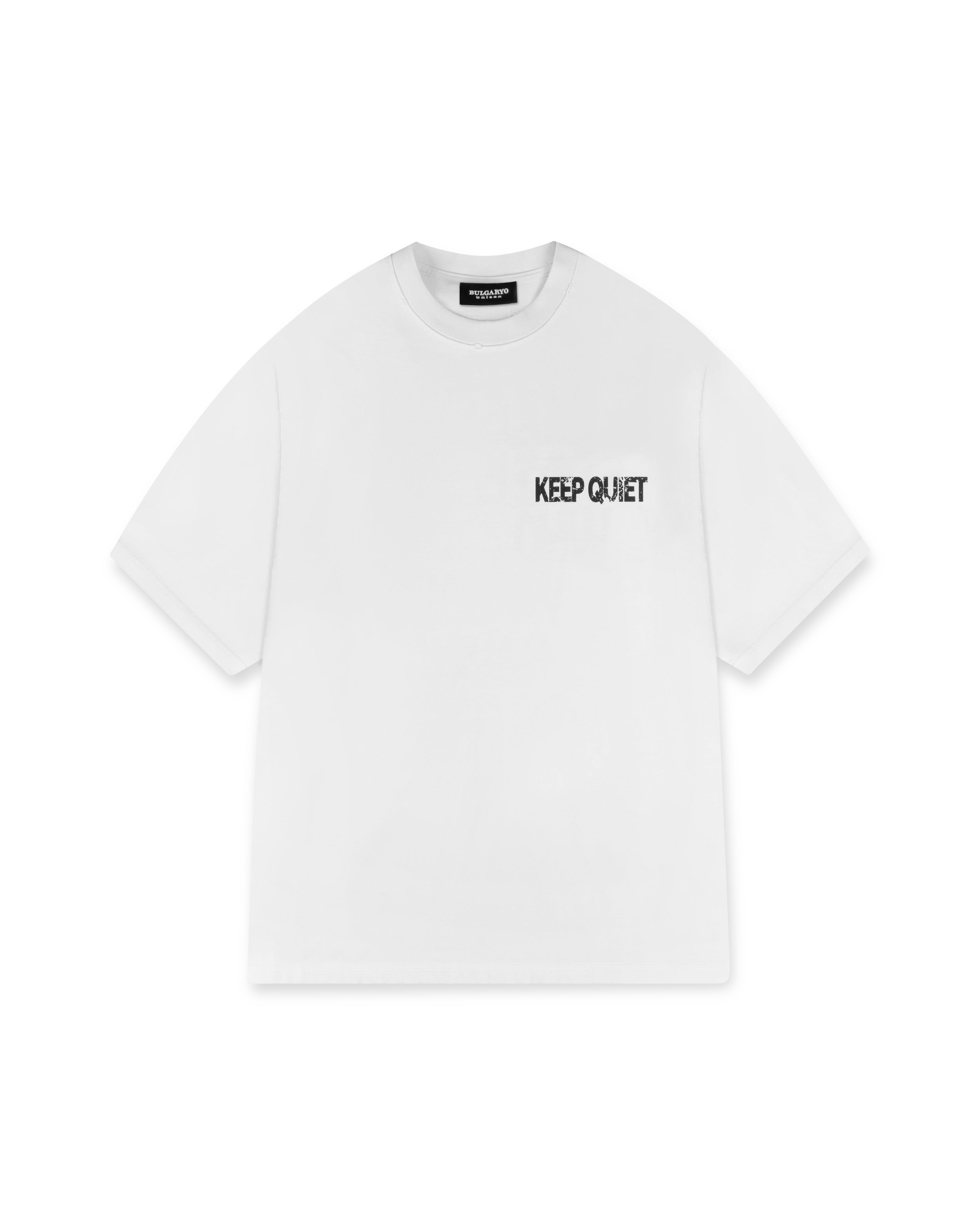 KEEP QUIET WHITE