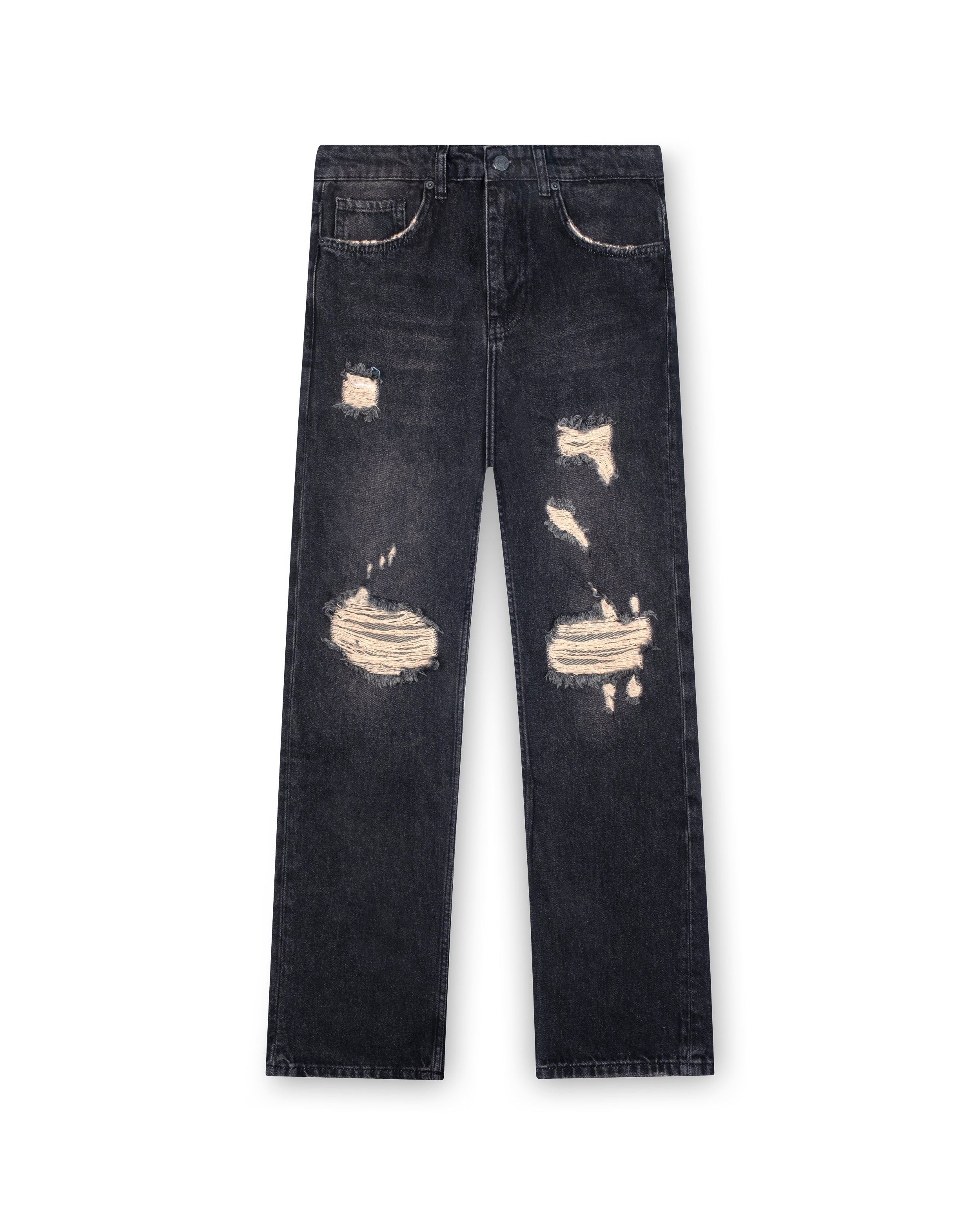 DENIM JEANS - R103 BLACK