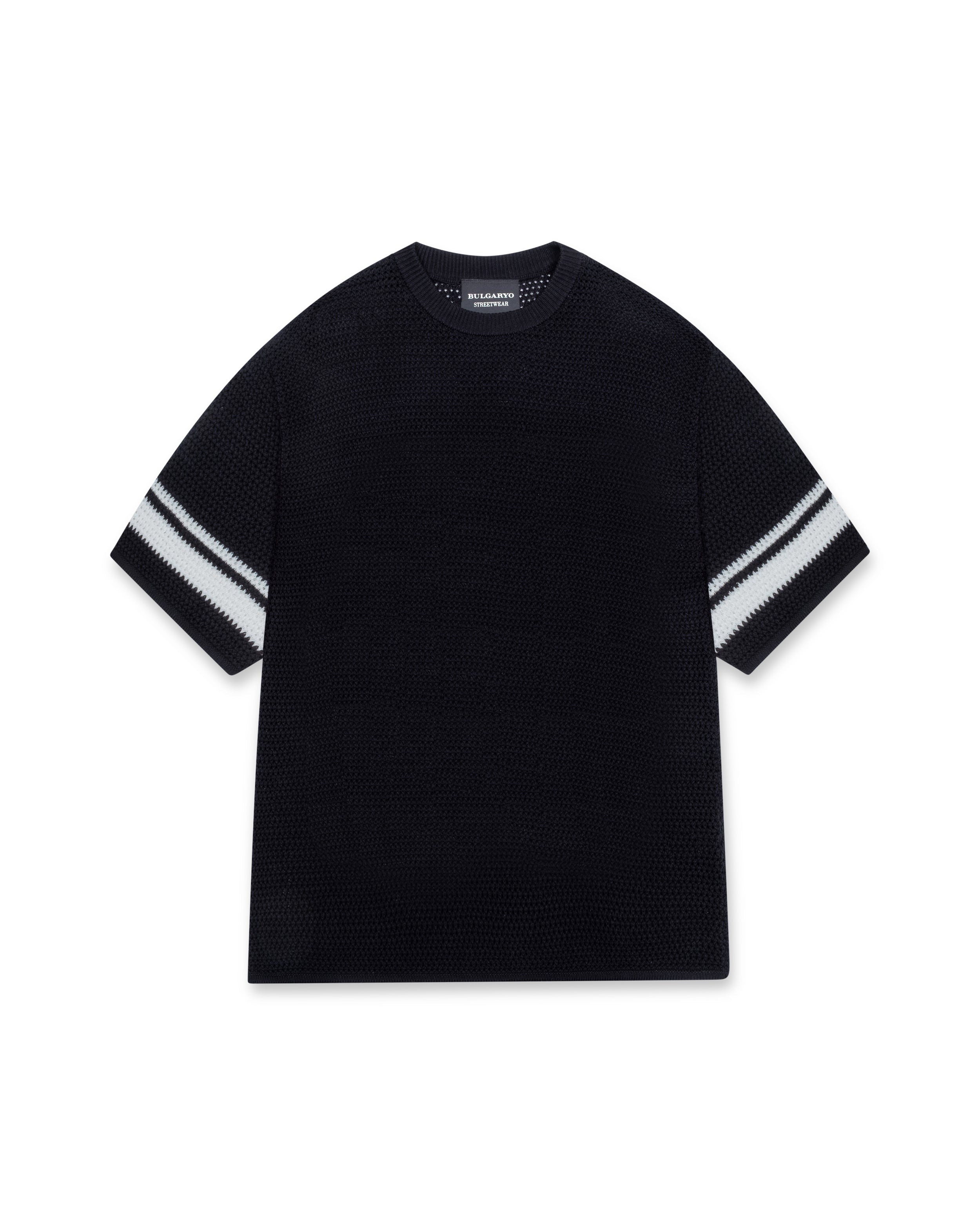 URBAN KNITTED SUMMER SET - BLACK