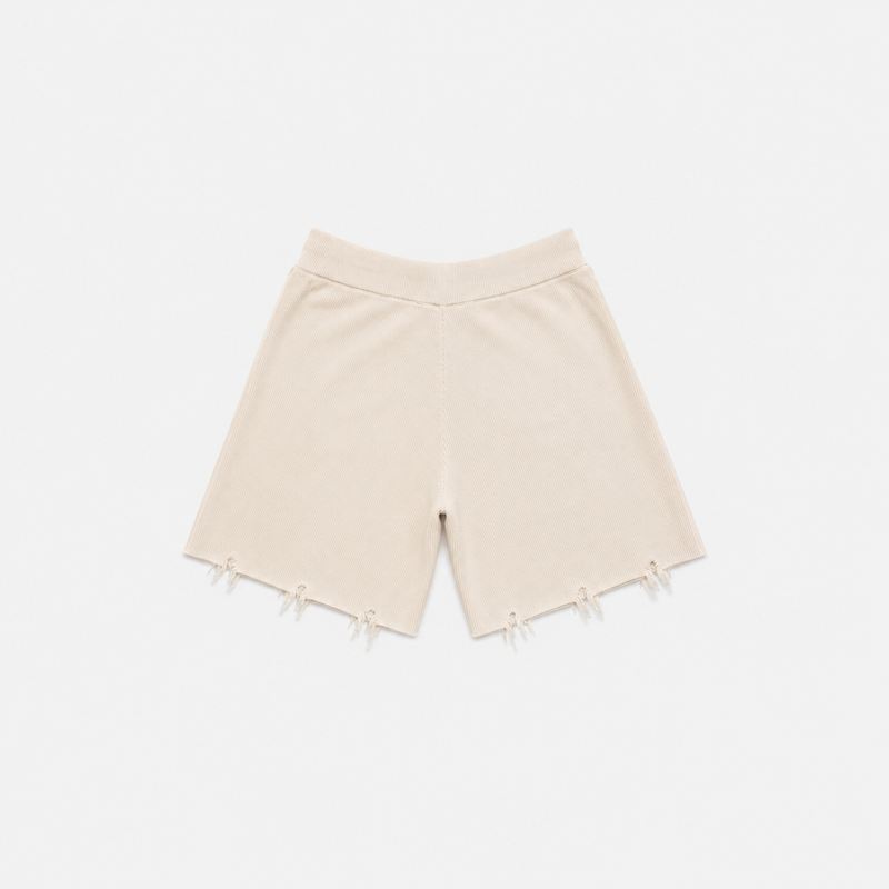 DRAPE PLEATED PANTS STONE