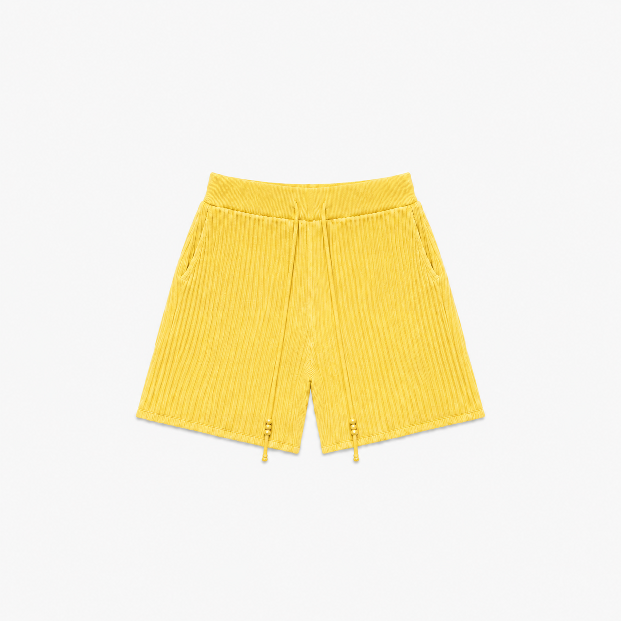DROP STITCH KNIT YELLOW