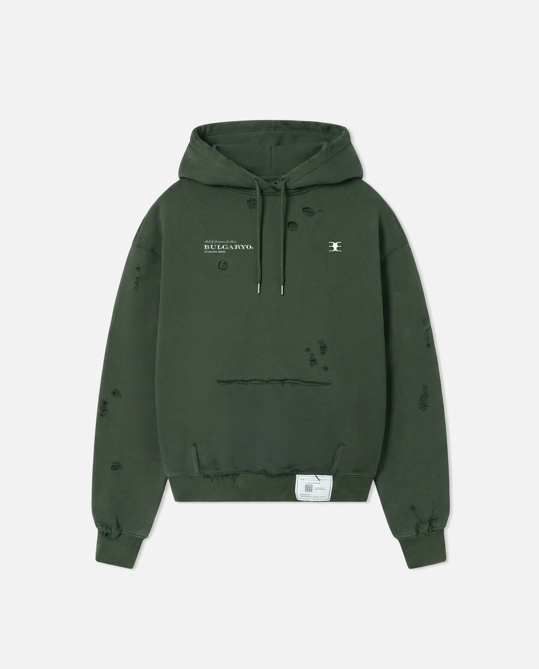 BULGARYO DREAM HOODIE D.GREEN