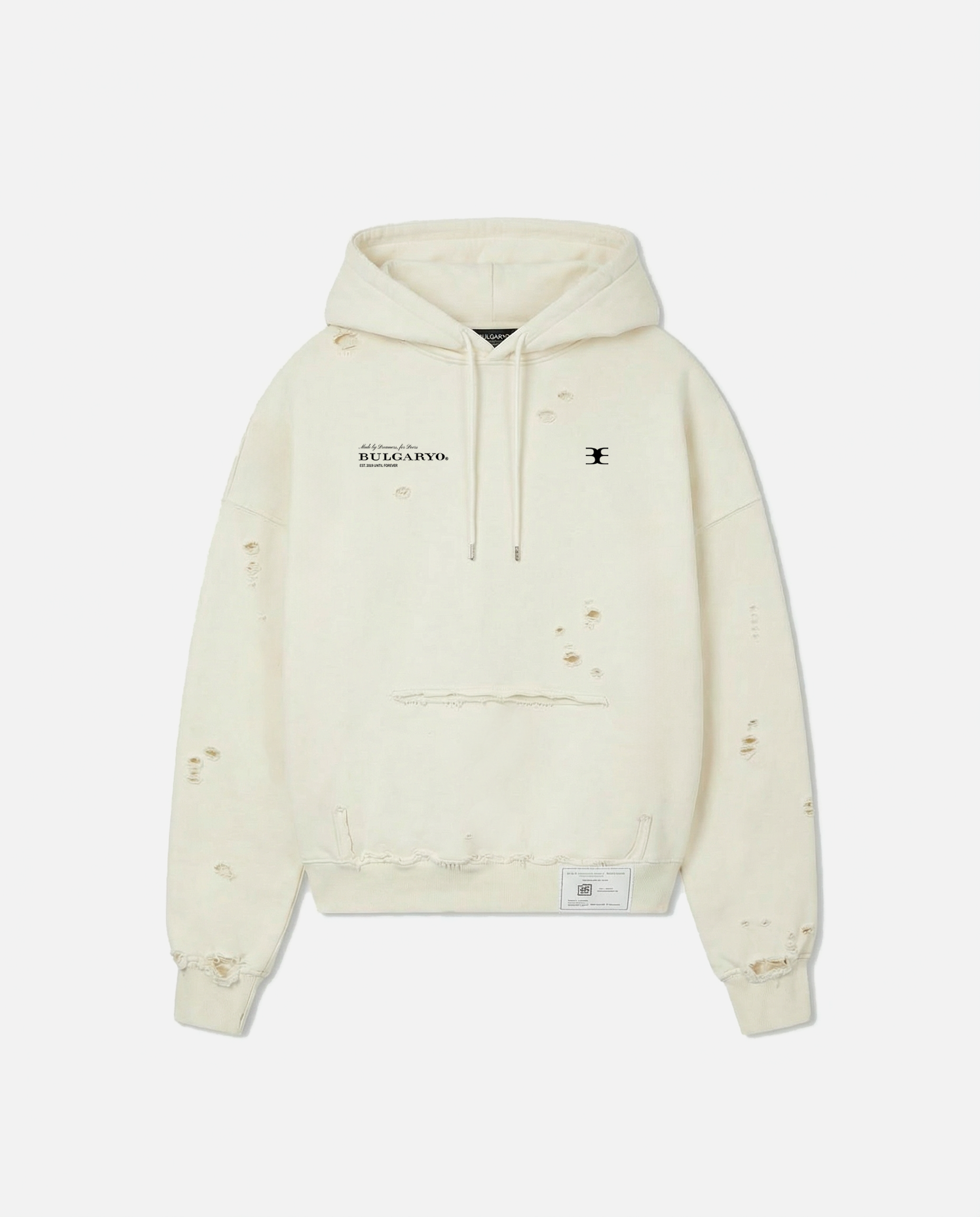 BULGARYO DREAM HOODIE WHITE