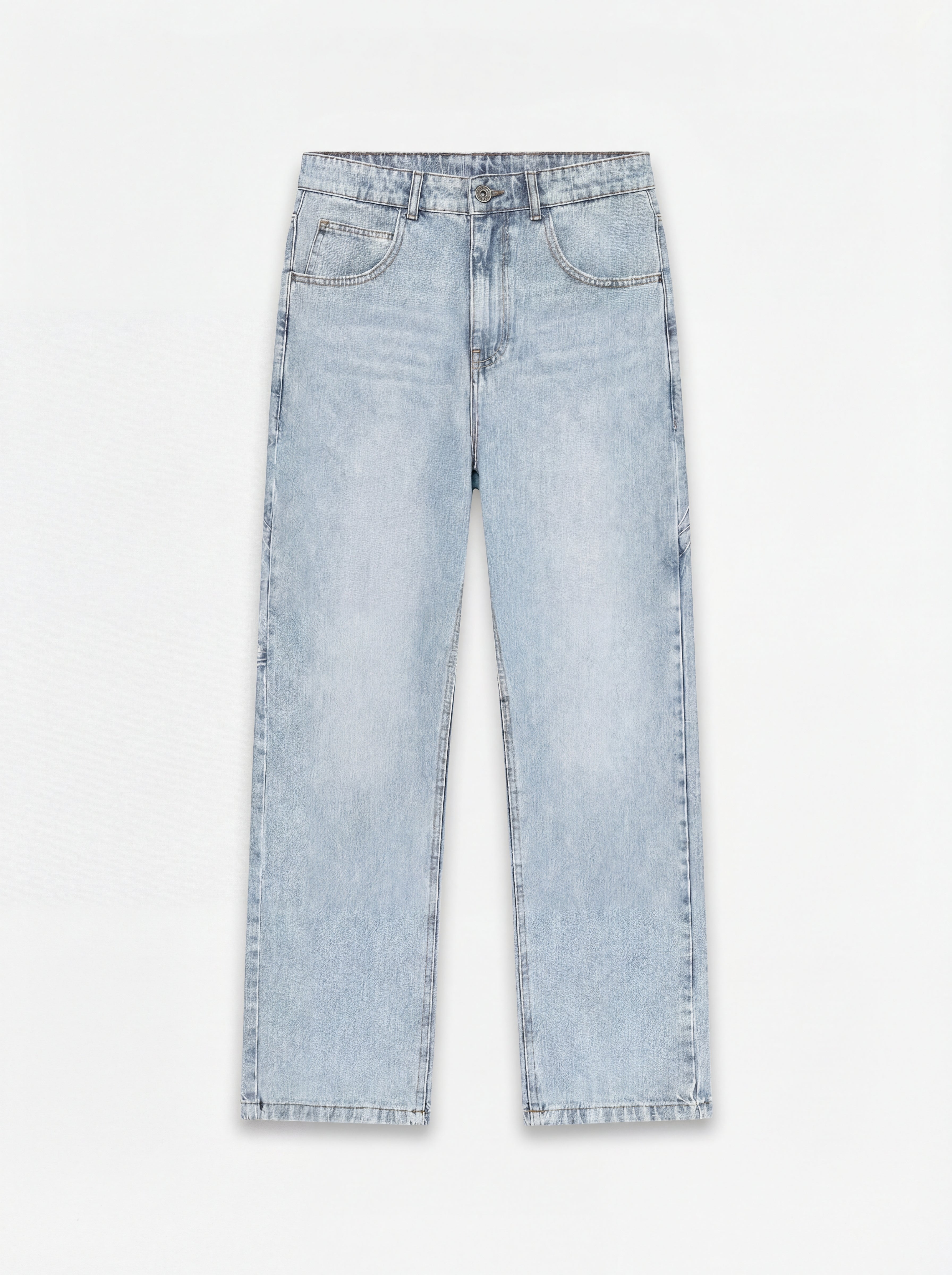 DENIM JEANS - BU16        WHITE