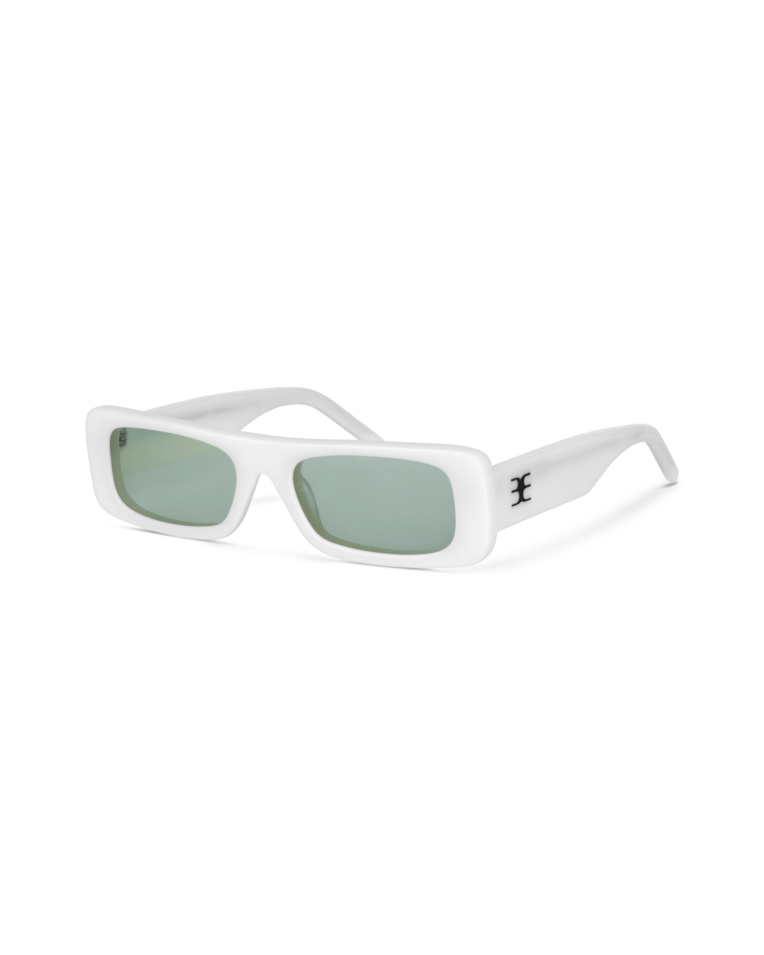 SUNGLASSES CAT EYE WHITE