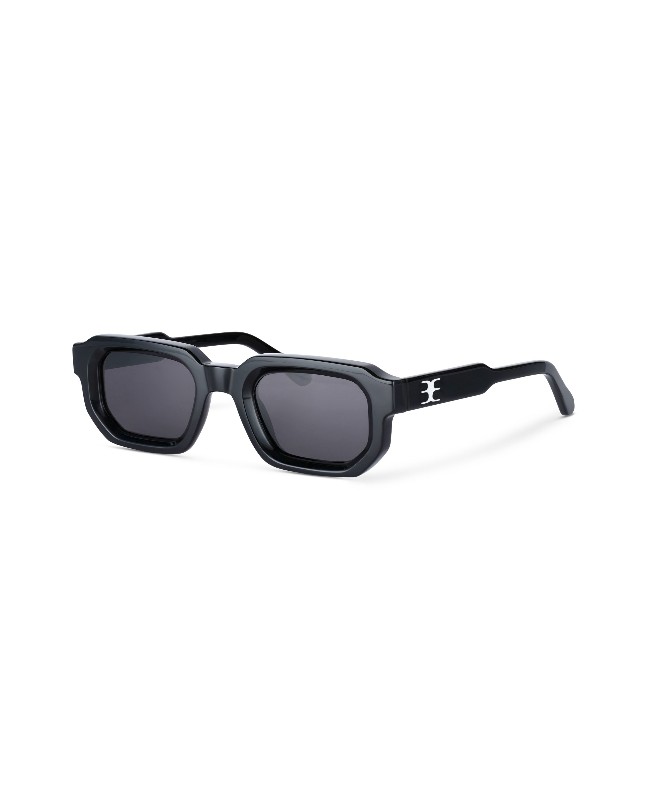 444 SUNGLASSES FUTURISTIC BLACK