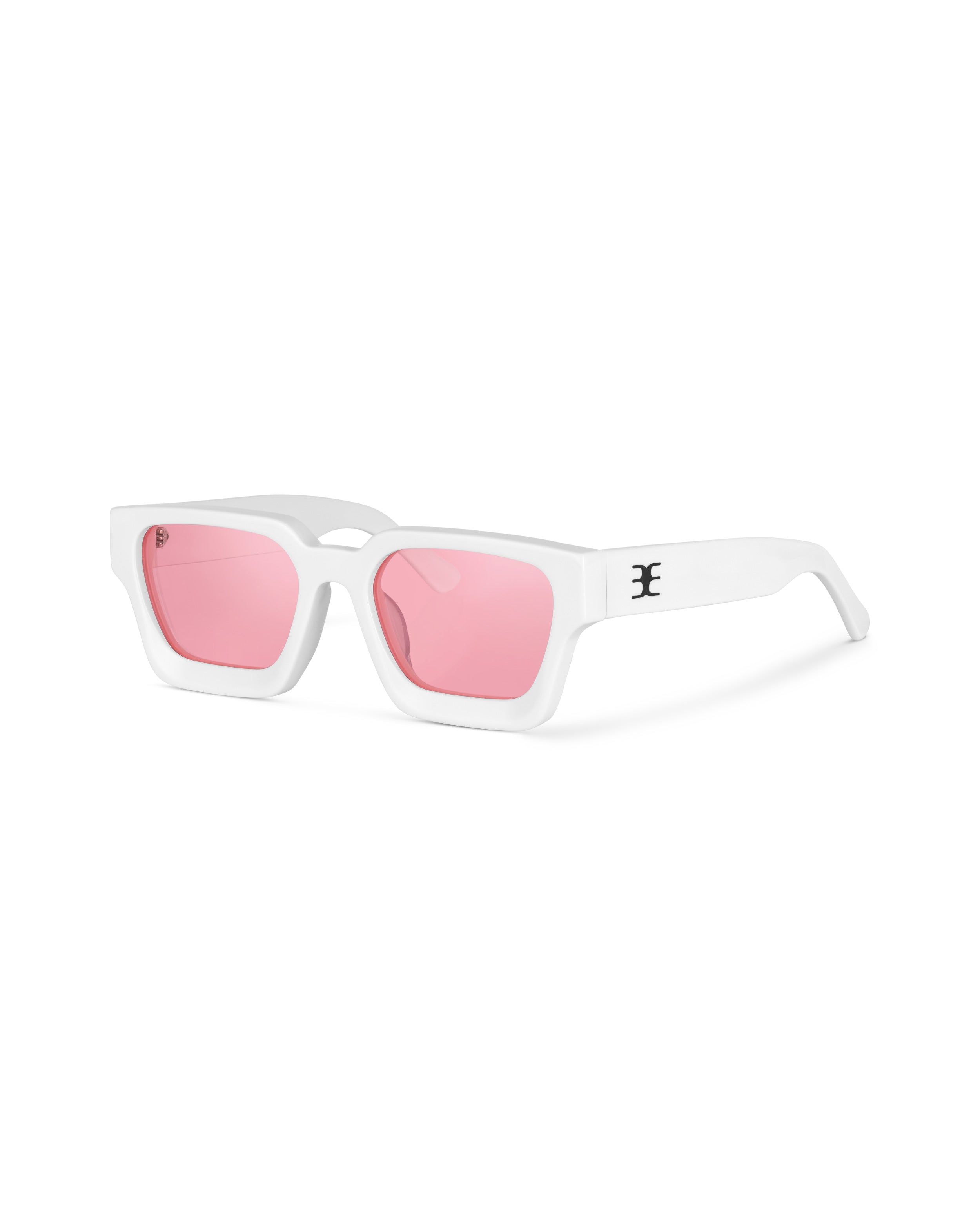 SUNGLASSES SQUARE -  WHITE