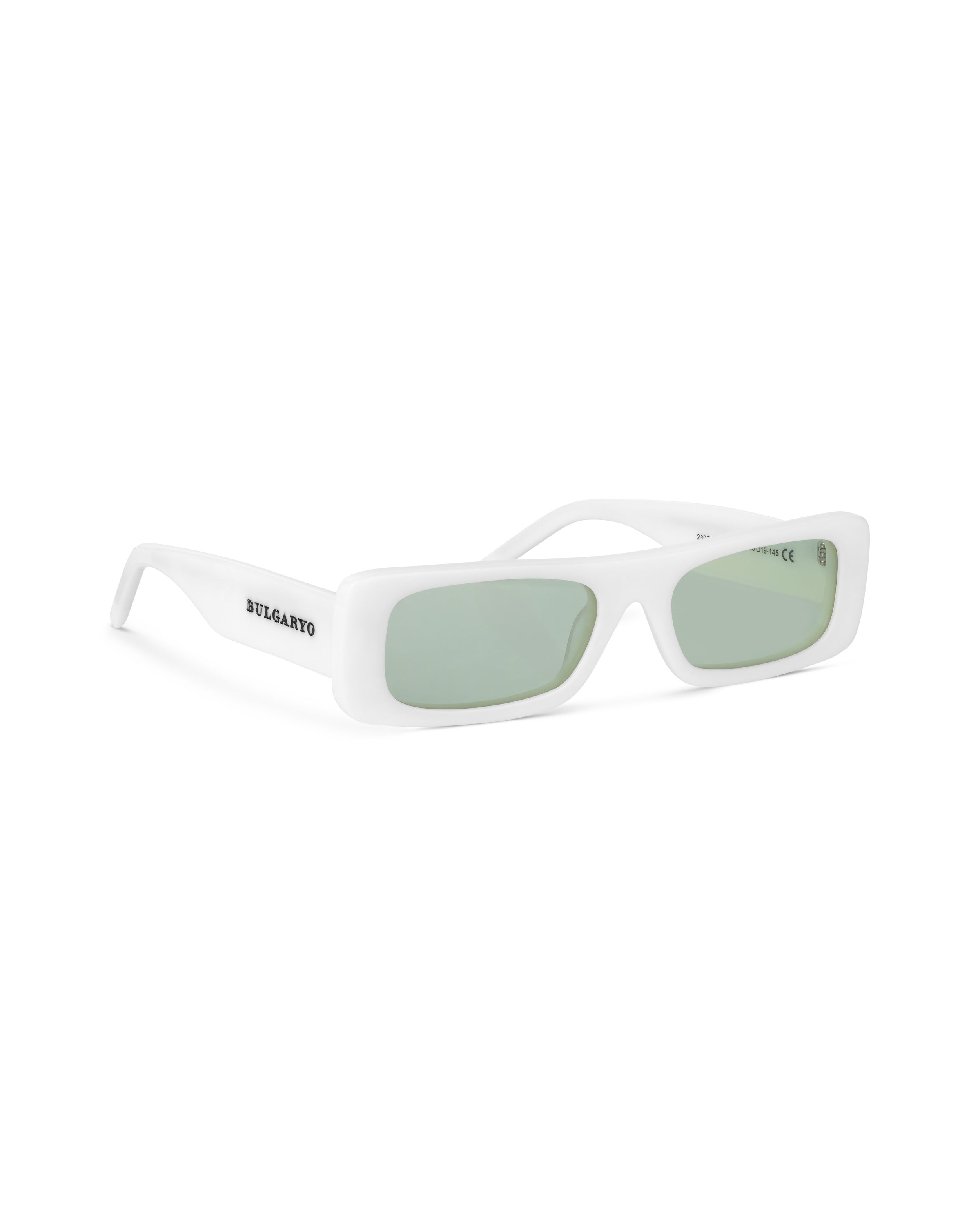 SUNGLASSES CAT EYE WHITE