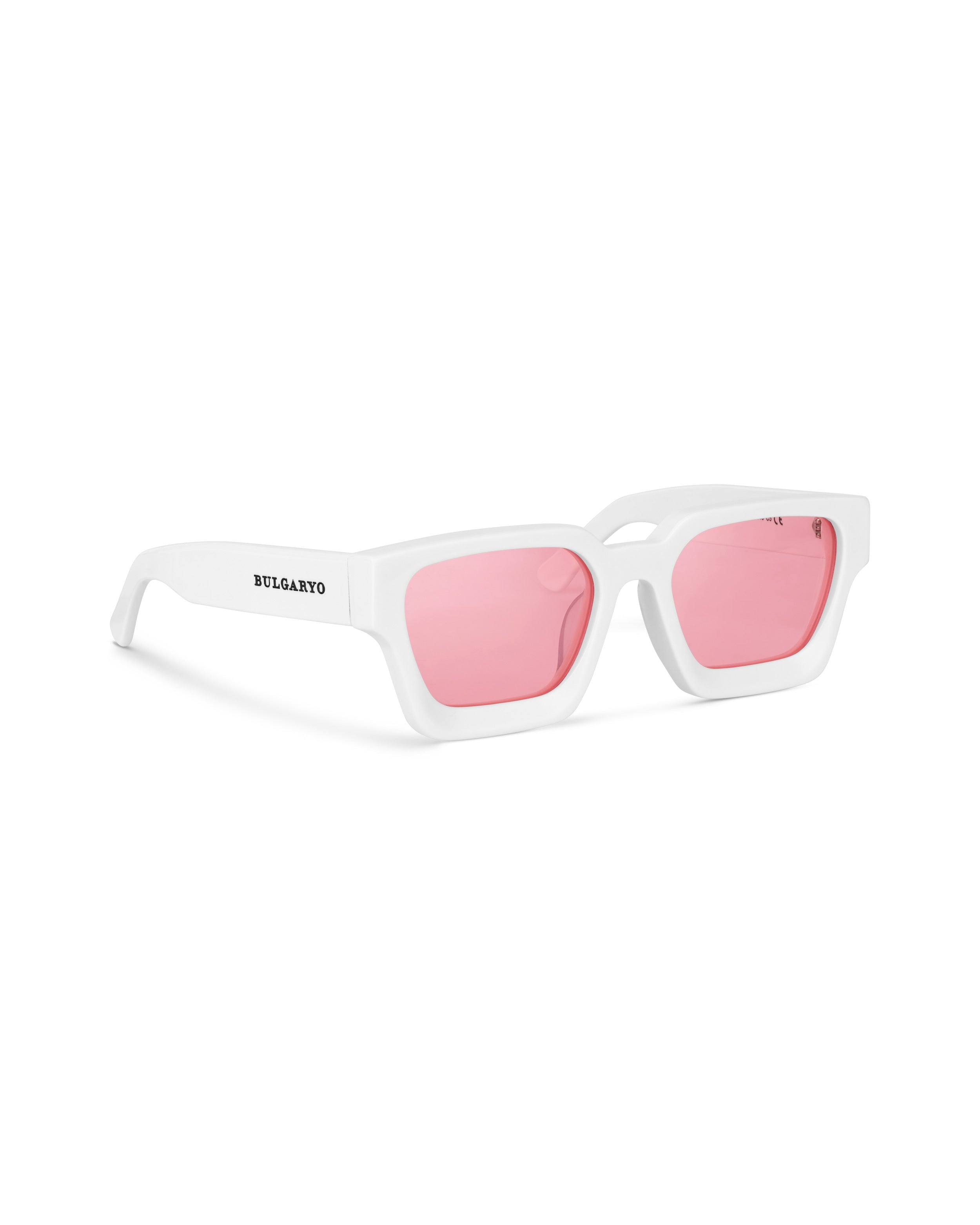 SUNGLASSES SQUARE -  WHITE