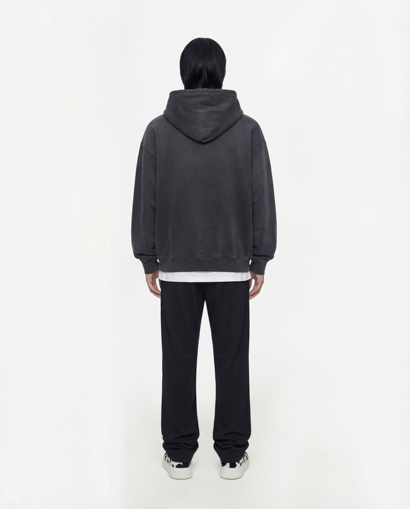 SCRIPT SYMBOL HOODIE      BLACK