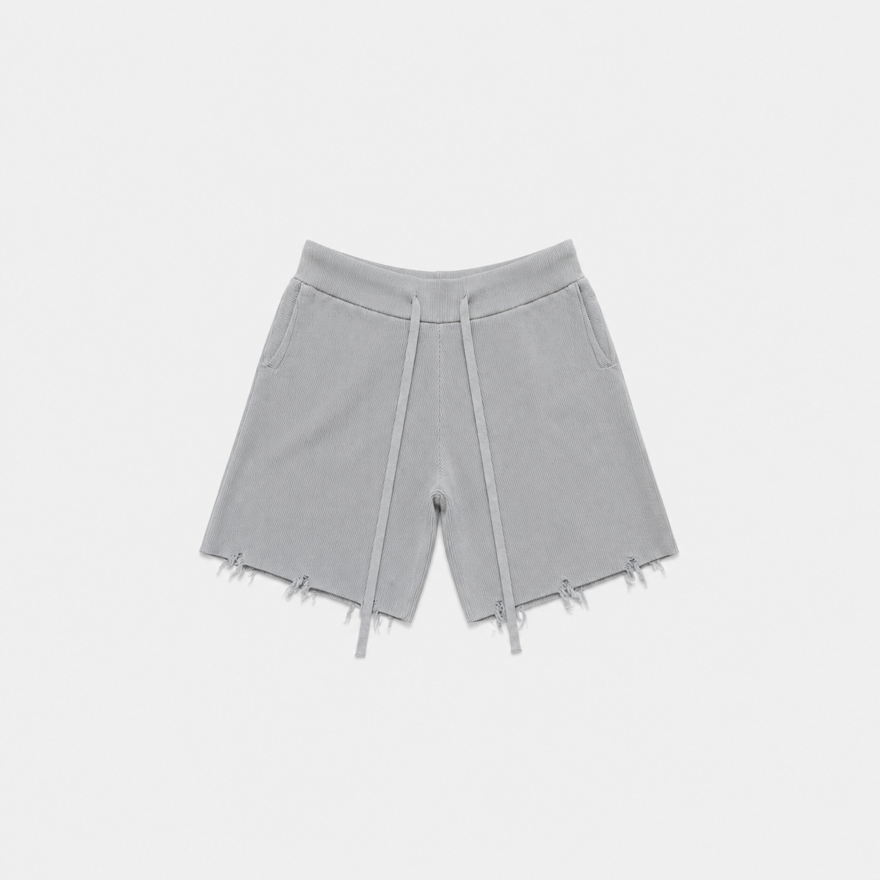 DRAPE PLEATED PANTS       D.GRAY