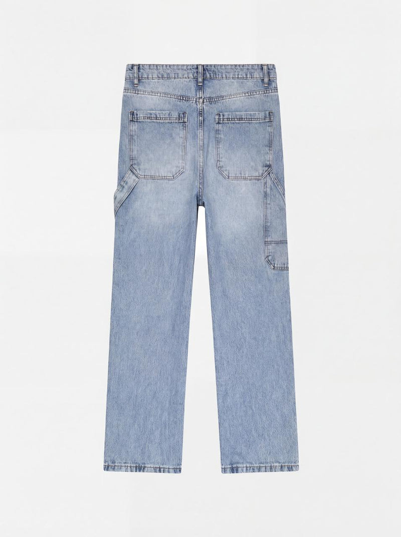 DENIM JEANS - BU16        L.BLUE
