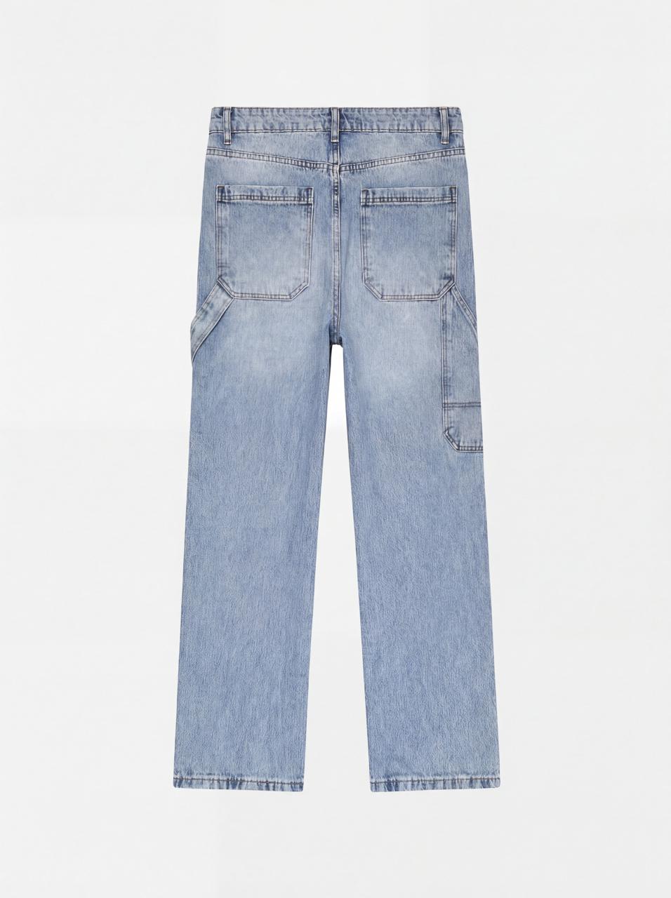 DENIM JEANS - BU16        L.BLUE