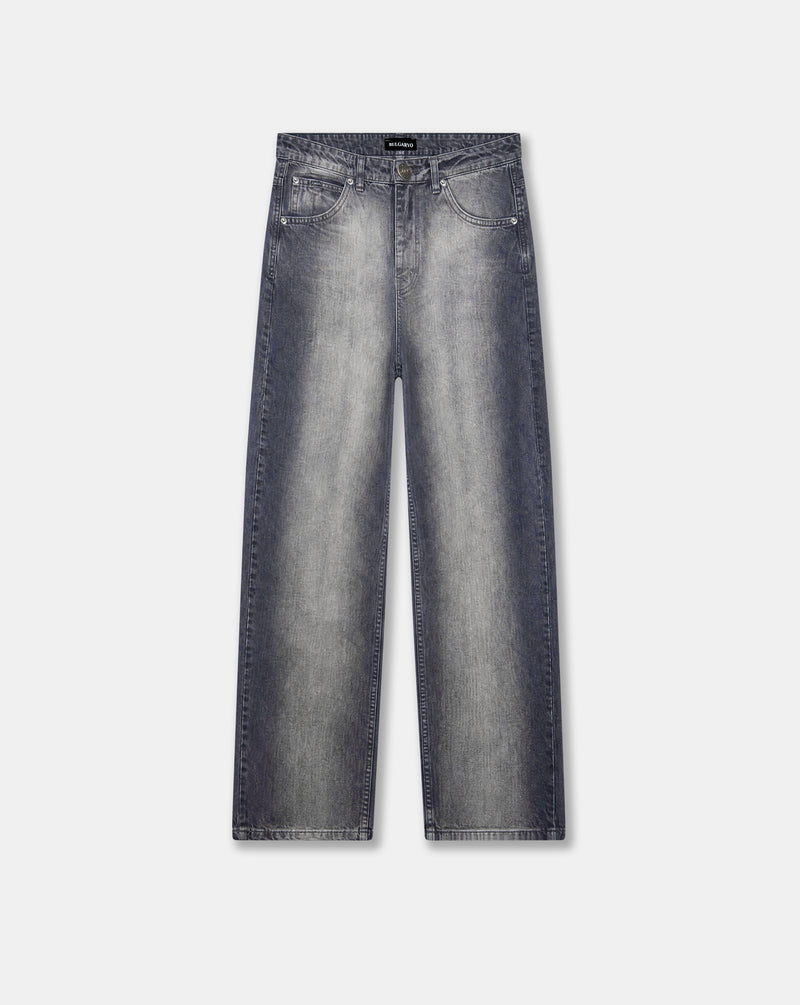 DENIM JEANS - BU43        BLACK