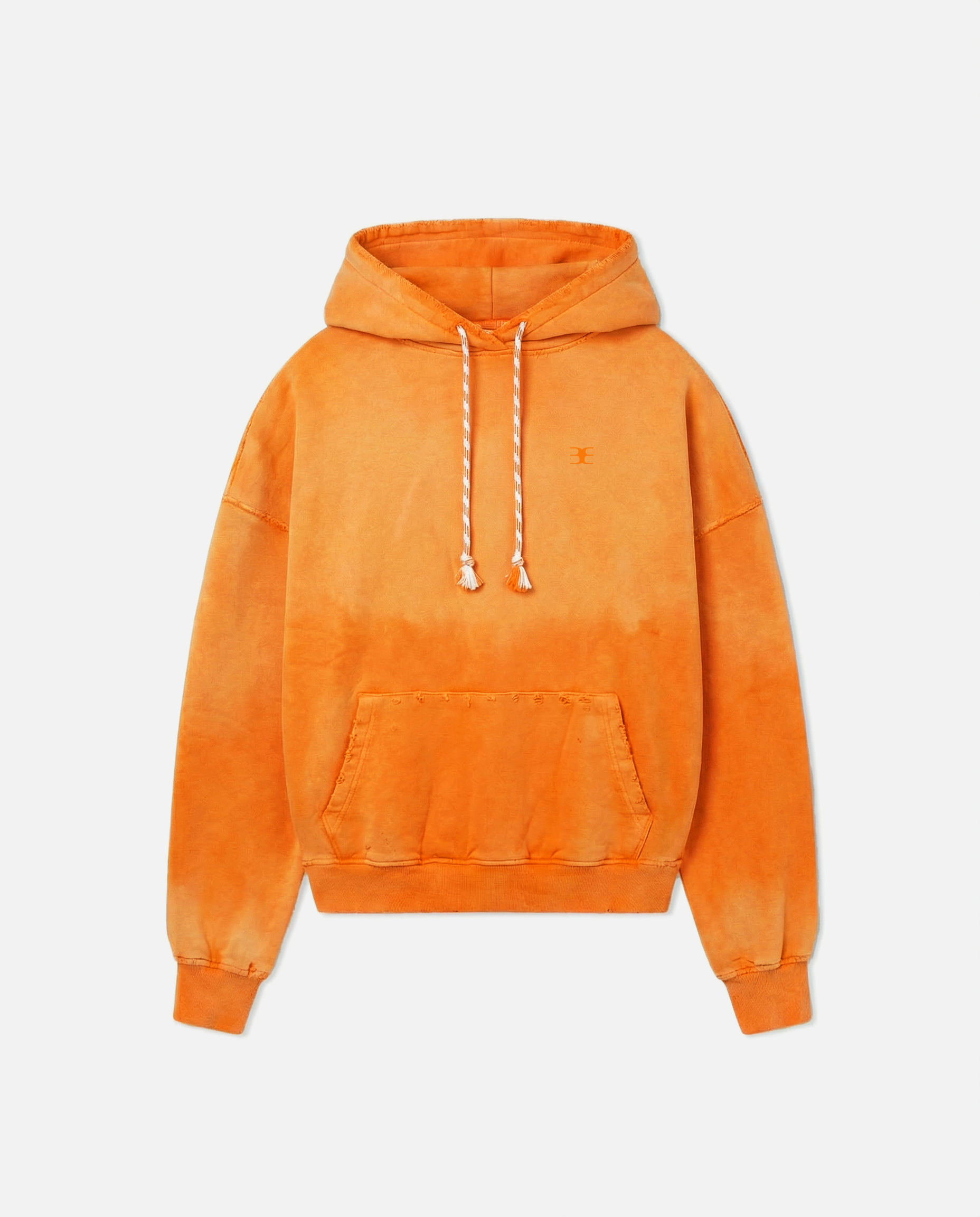 SCRIPT SYMBOL HOODIE      ORANGE