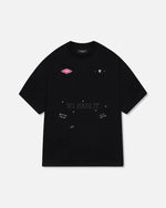 BULGARYO FLOWERS T        BLACK