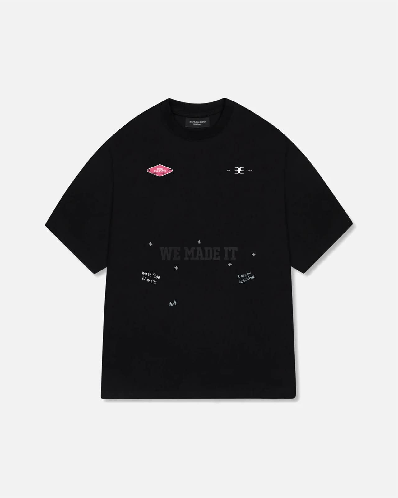 BULGARYO FLOWERS T        BLACK