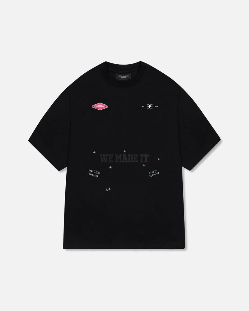BULGARYO FLOWERS T        BLACK
