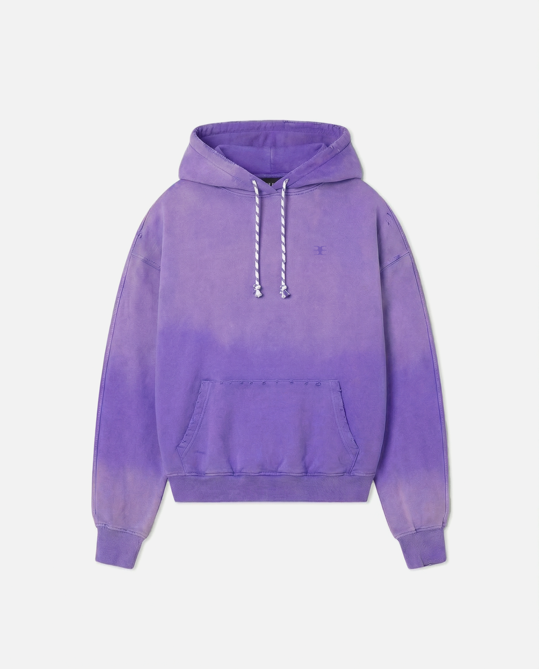 SCRIPT SYMBOL HOODIE      PURPLE