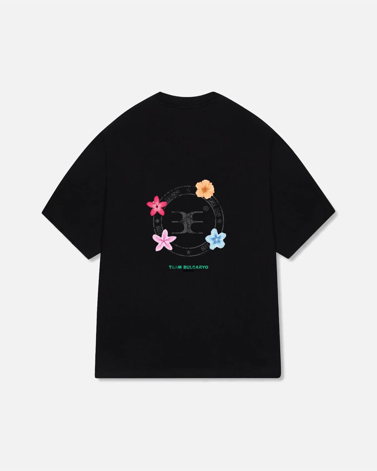 BULGARYO FLOWERS T        BLACK