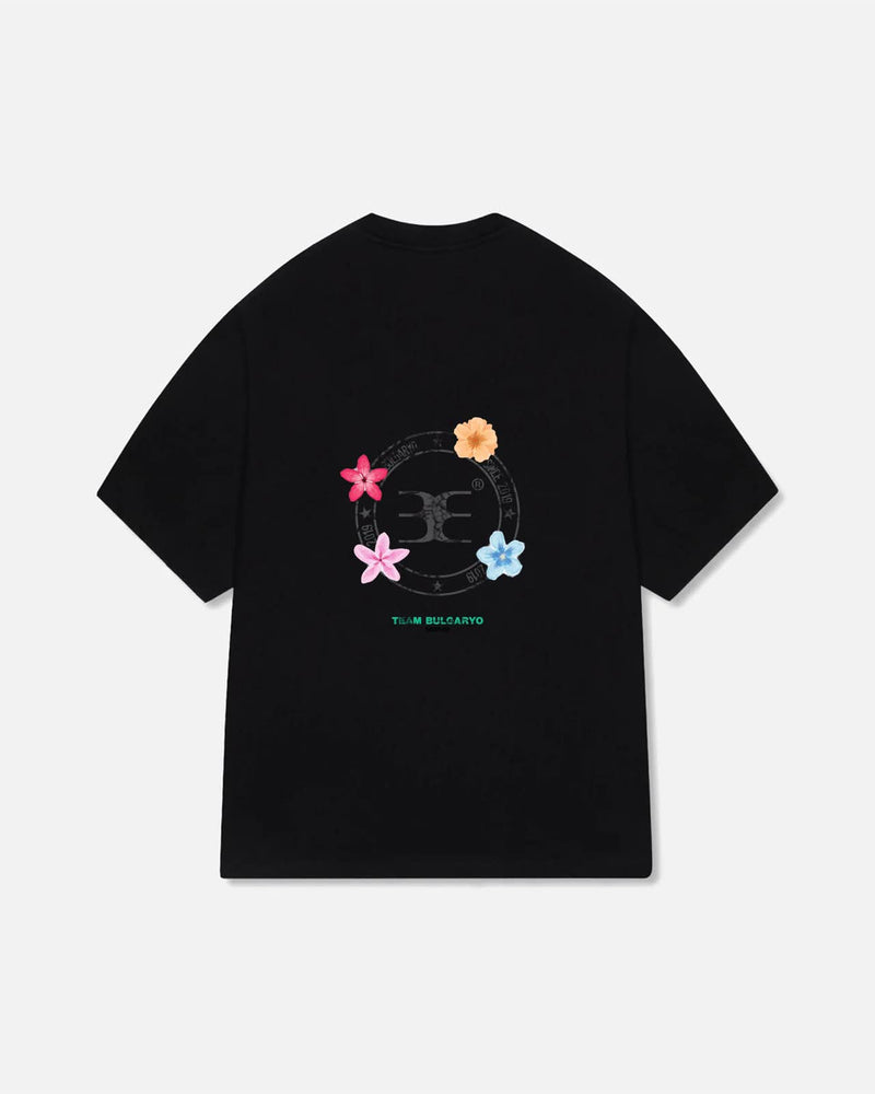 BULGARYO FLOWERS T        BLACK