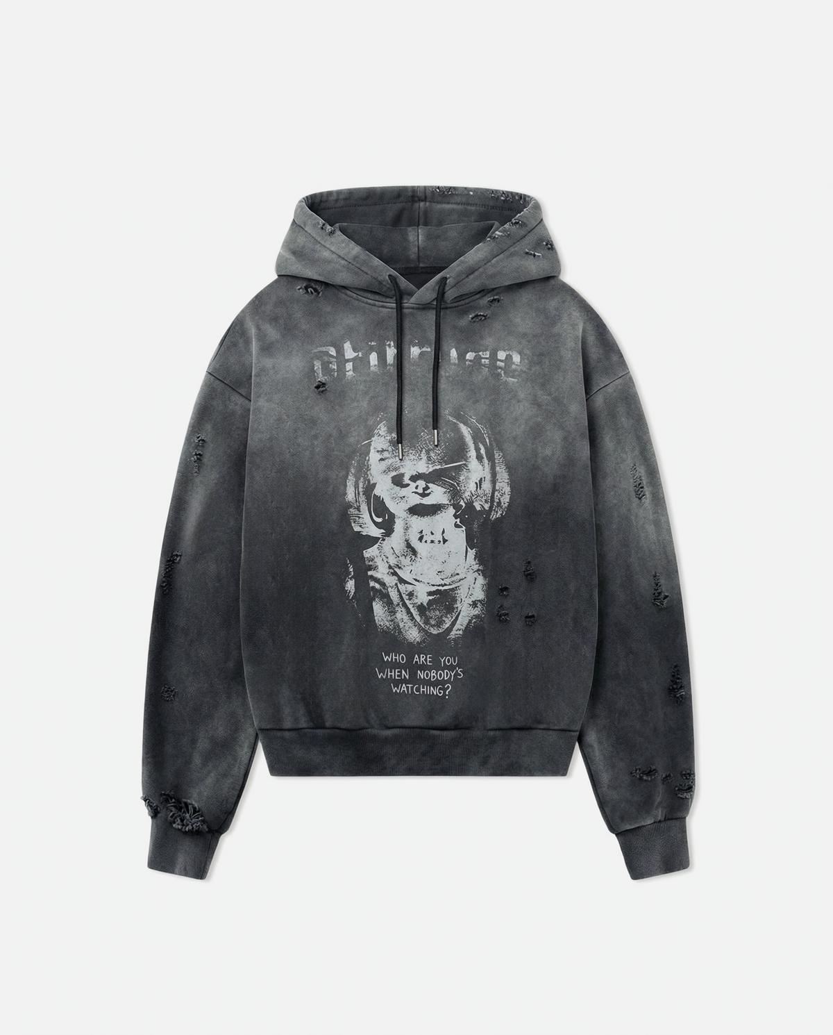 BULGARYO ATITTUDE HOODIE  BLACK