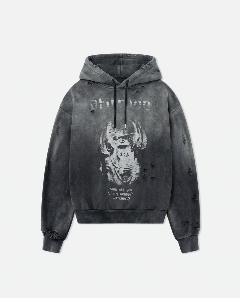 BULGARYO ATITTUDE HOODIE  BLACK