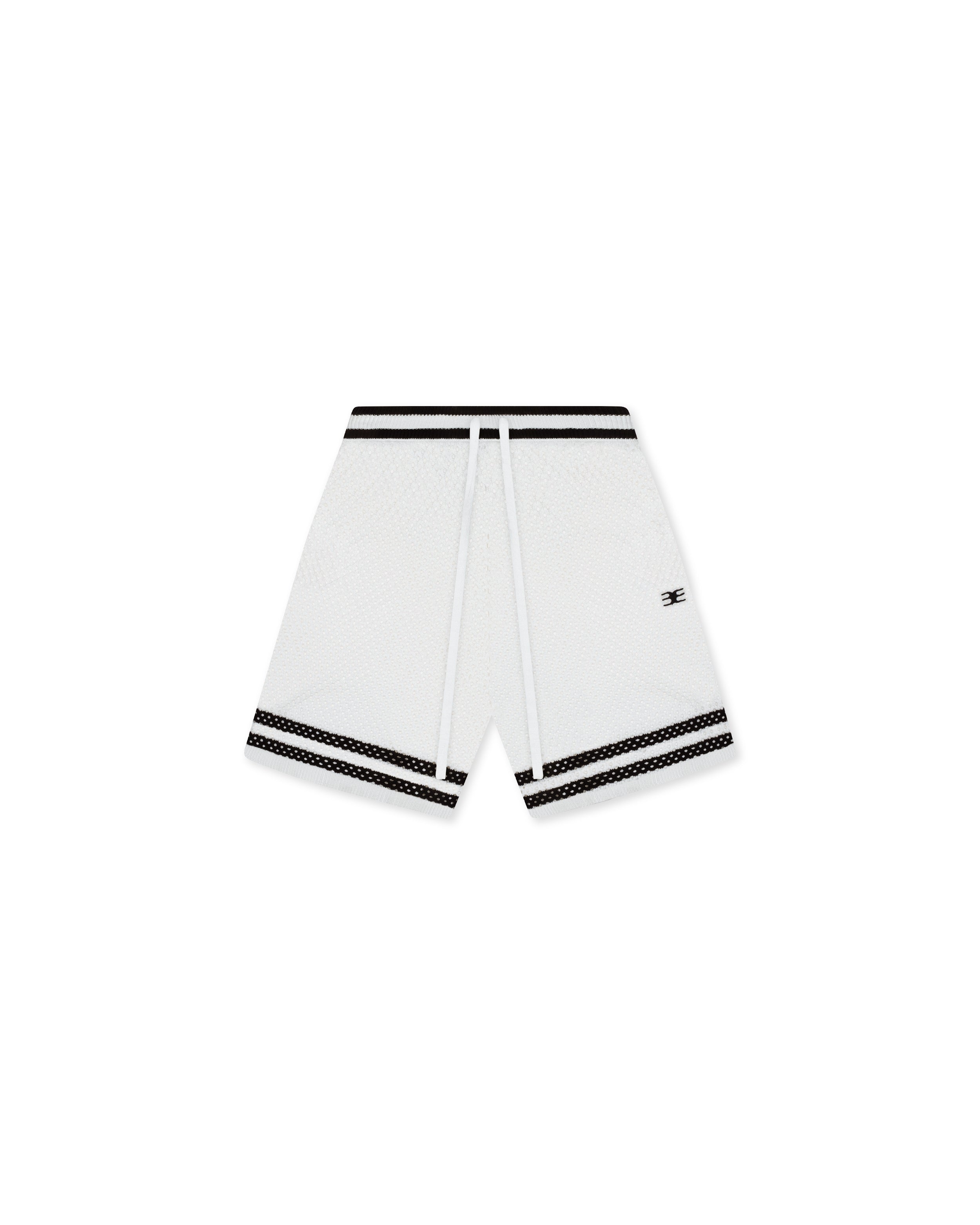 KNITTED P - B8 WHITE