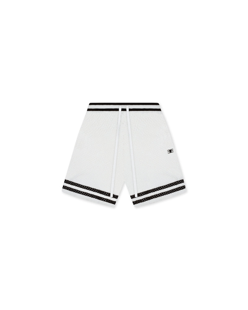 KNITTED P - B8 WHITE