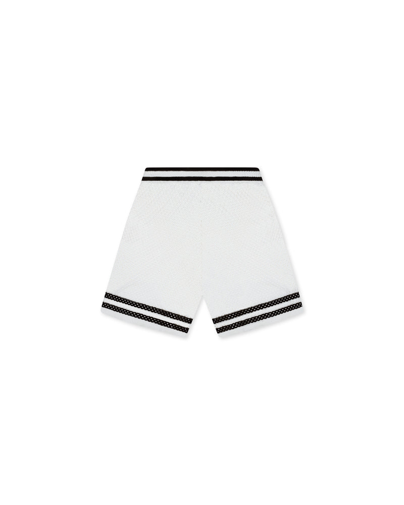 KNITTED P - B8 WHITE