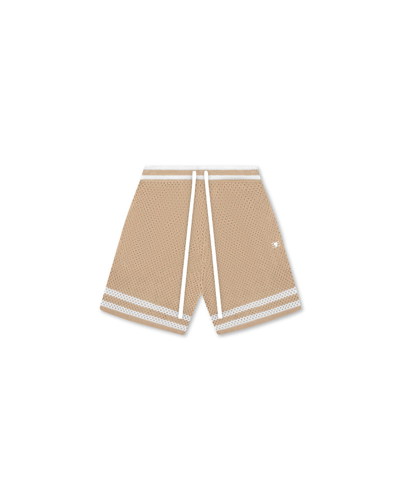 KNITTED P - B8  CAMEL