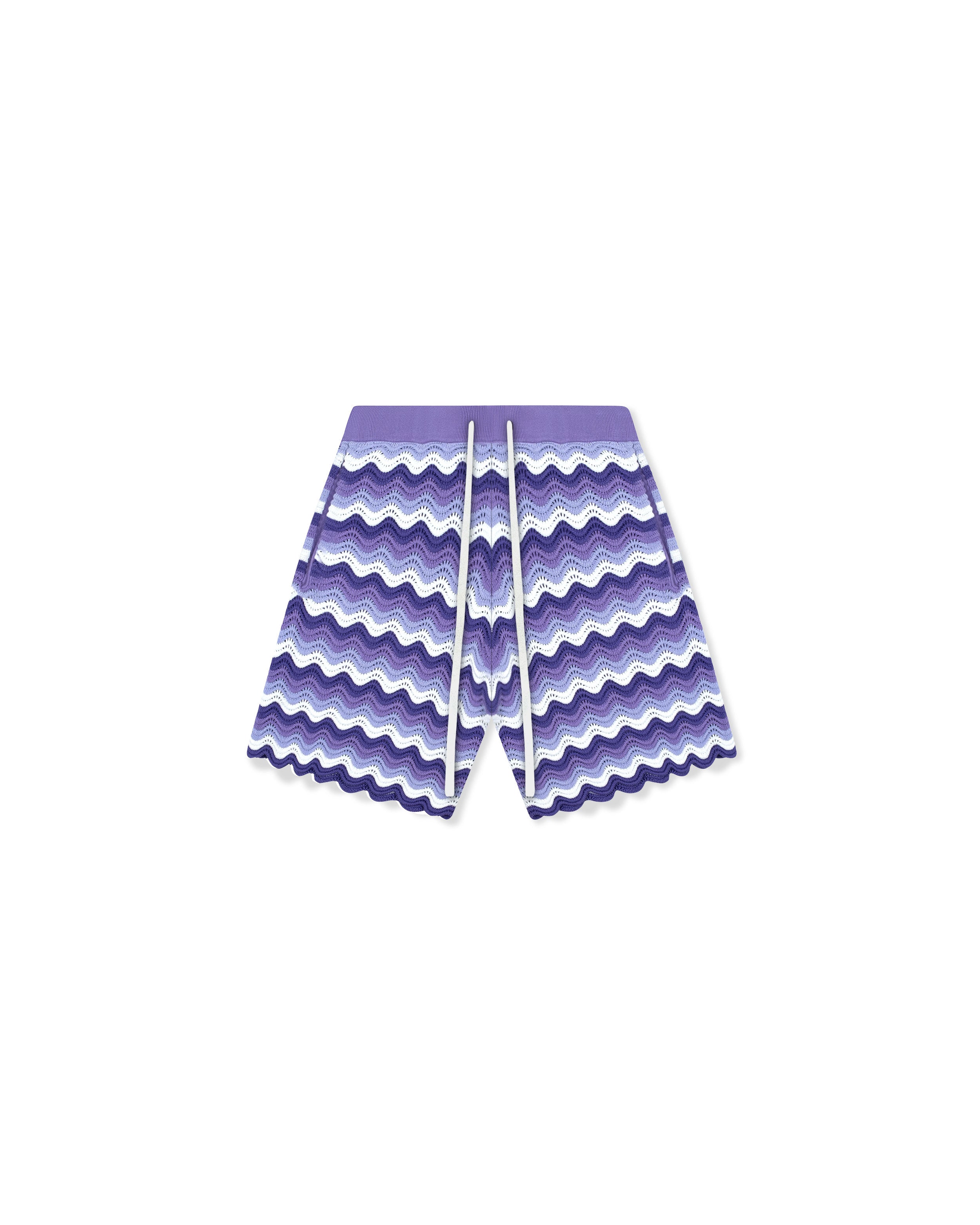 KNITTED P - B10  PURPLE