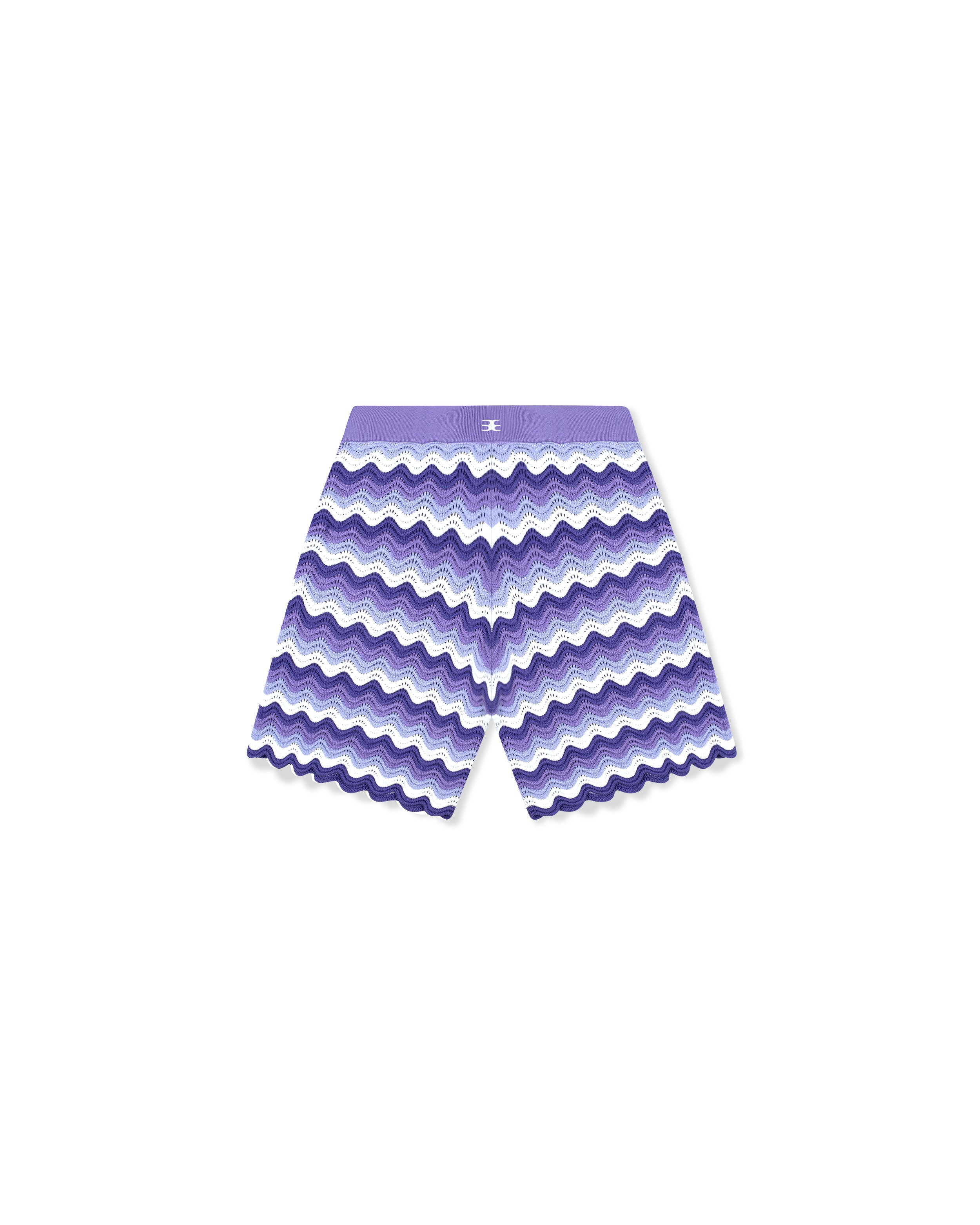 KNITTED P - B10  PURPLE