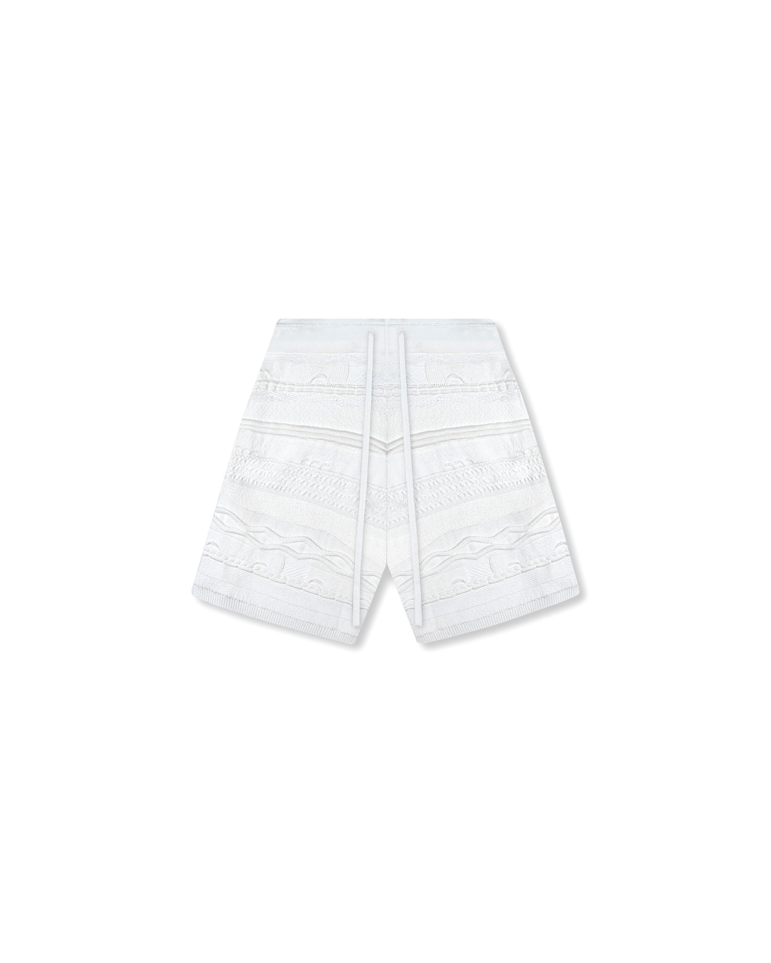 KNITTED P - B13 WHITE